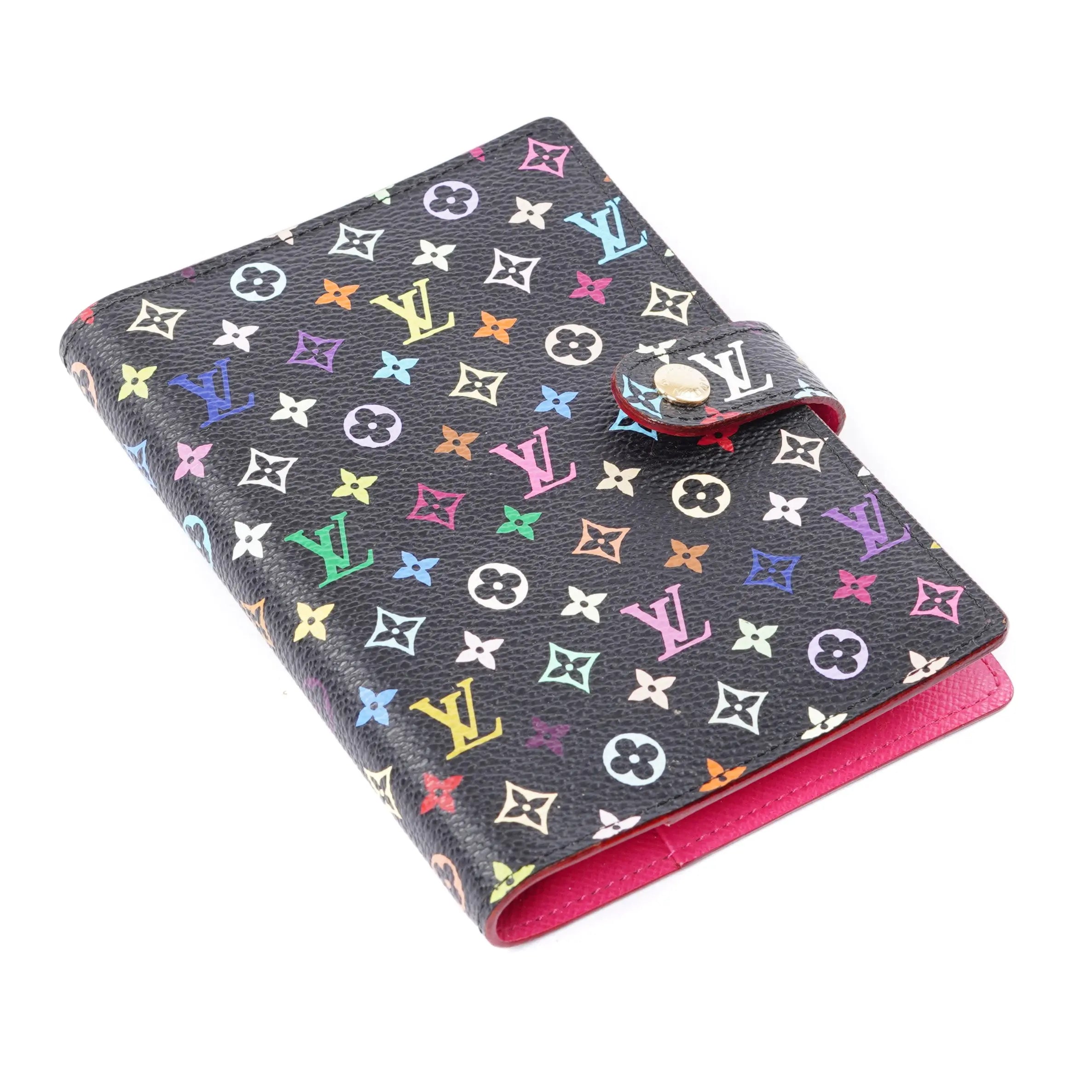 Louis Vuitton Agenda Pm Multicolor Black