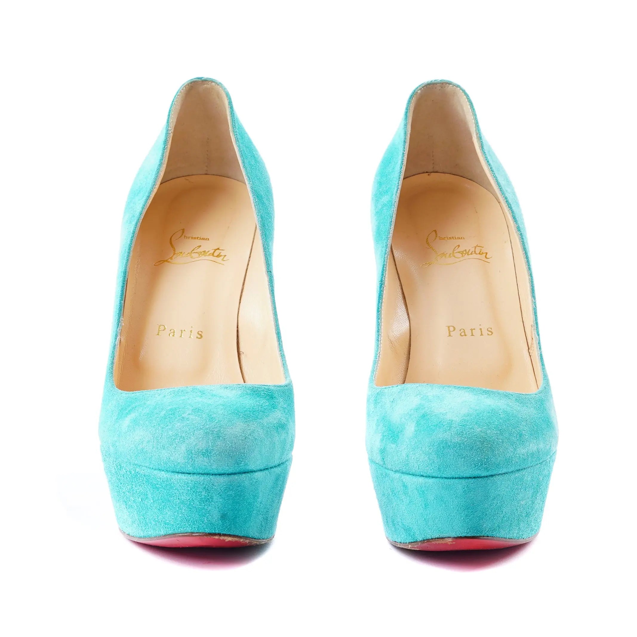 Bianca 38 Turquoise Christian Louboutin