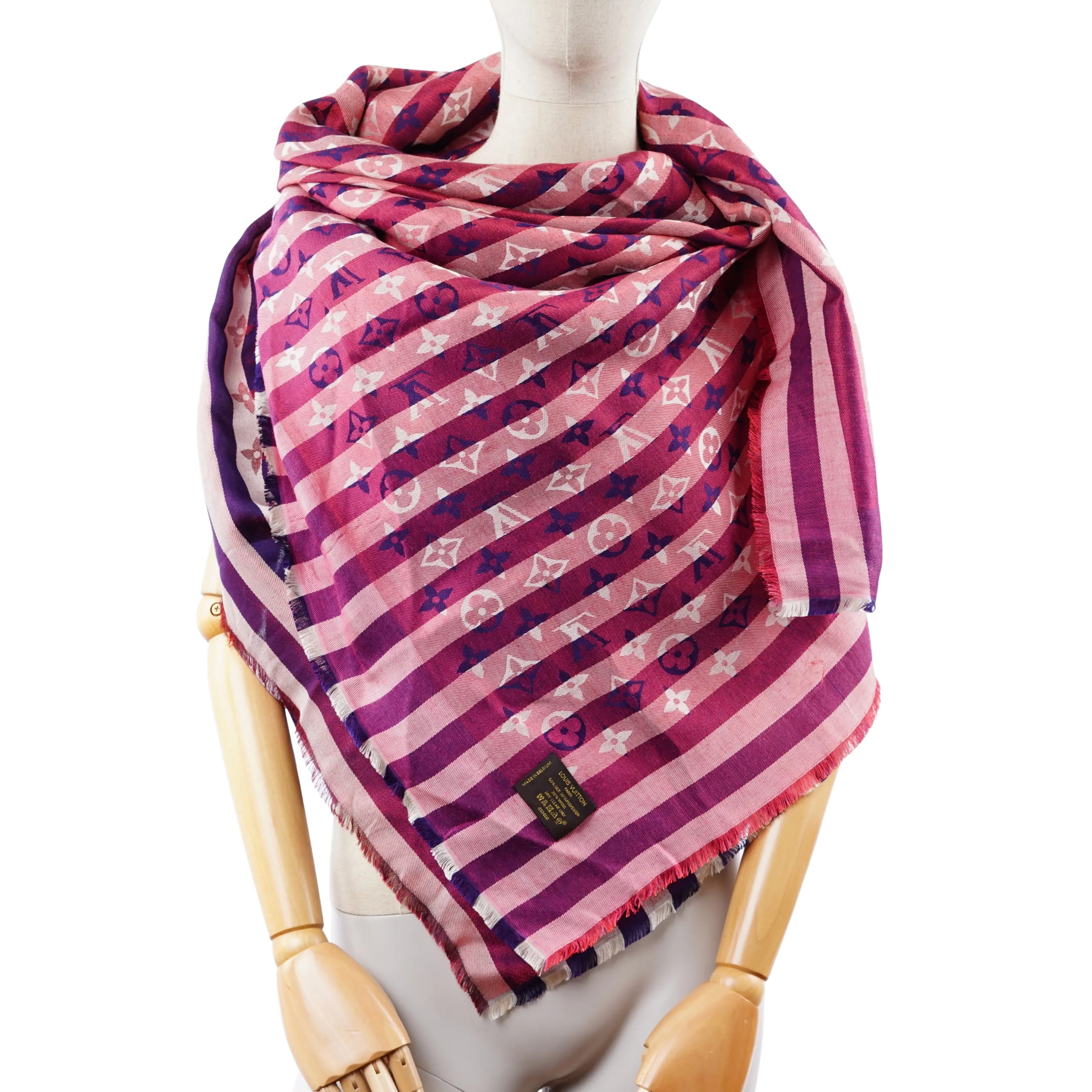 Monogram Rayures Shawl Louis Vuitton