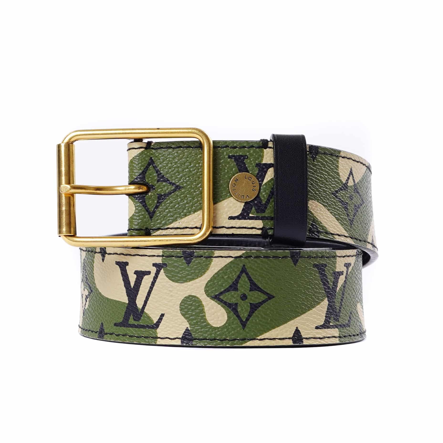 Monogramouflage Belt 90 Louis Vuitton