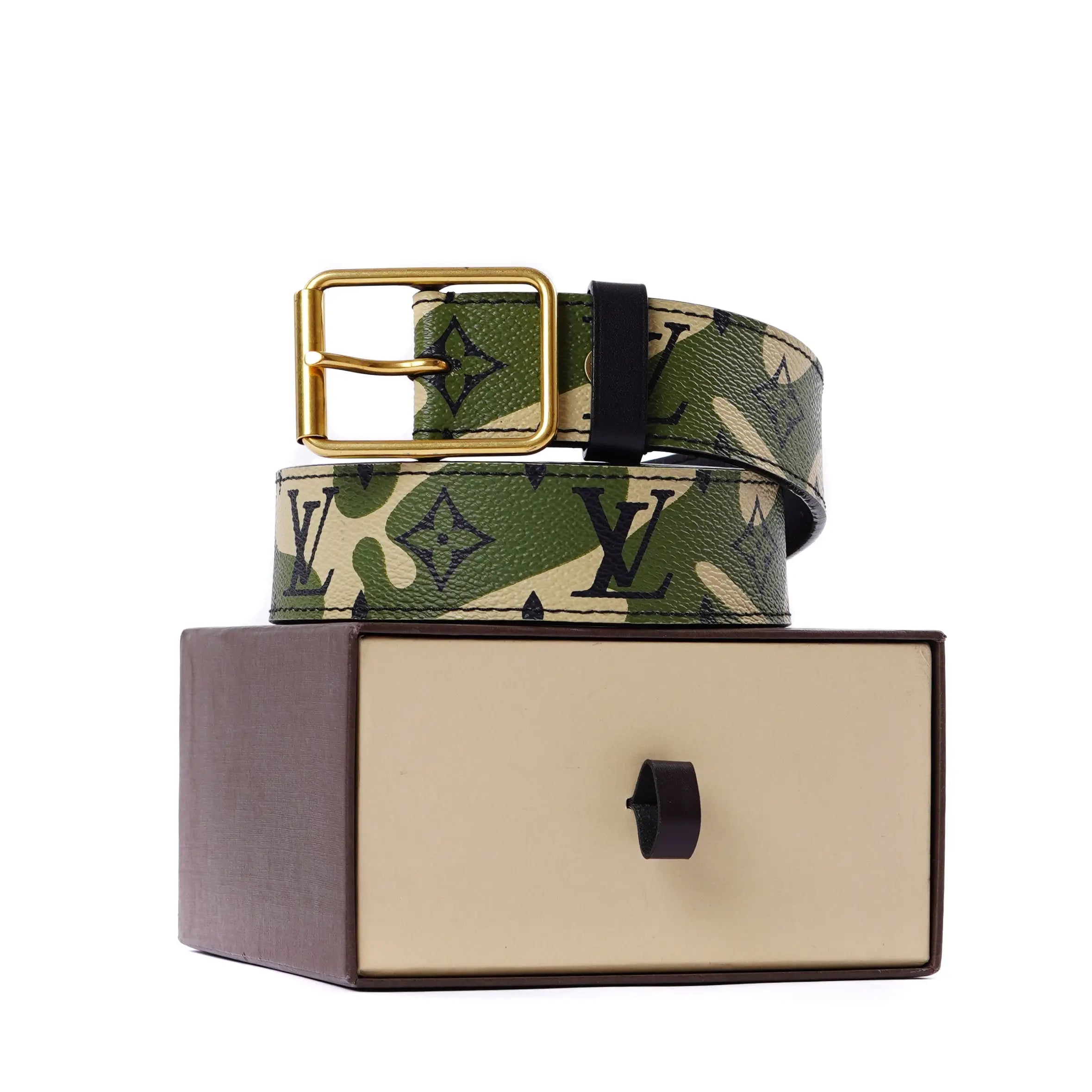 Monogramouflage Belt 90 Louis Vuitton