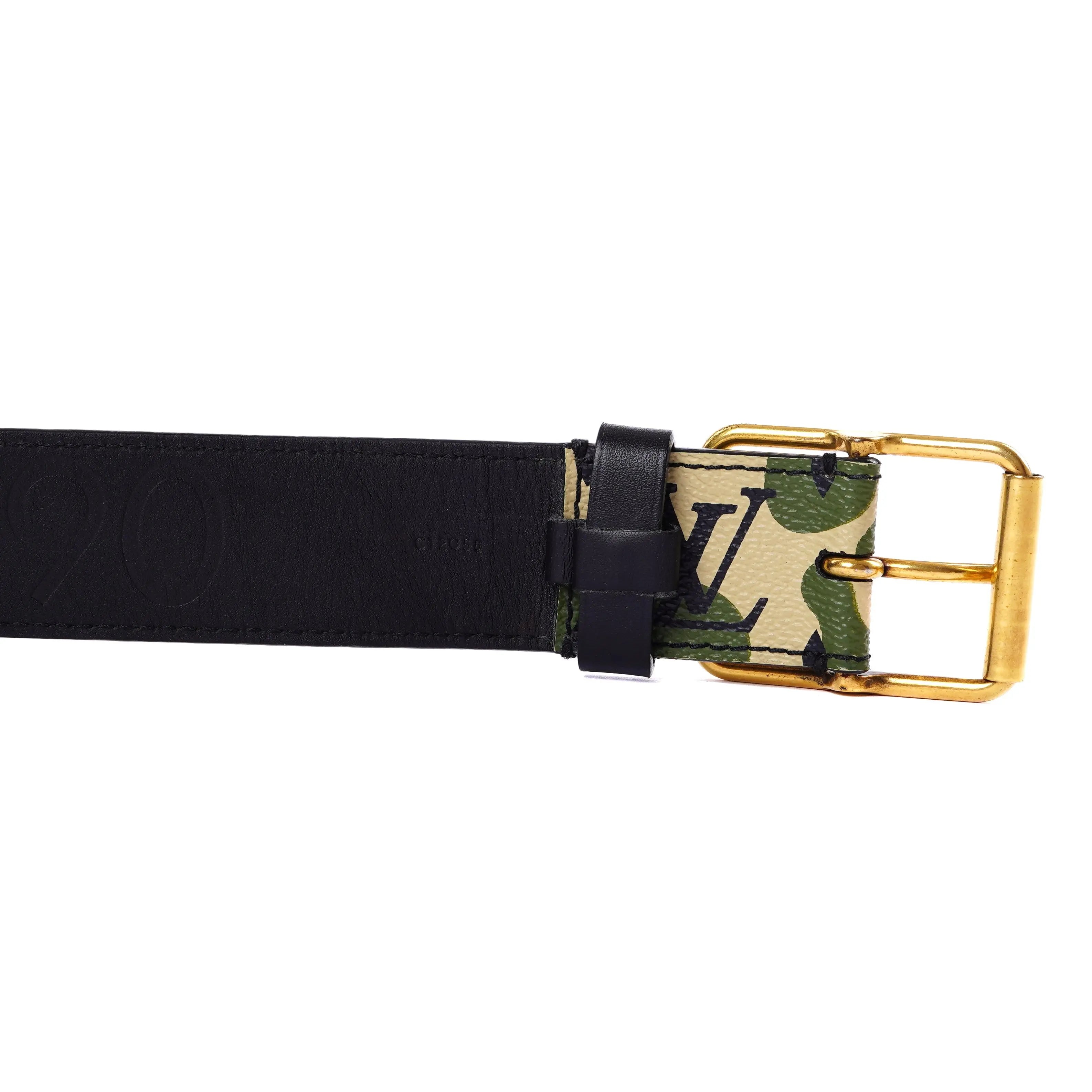 Monogramouflage Belt 90 Louis Vuitton