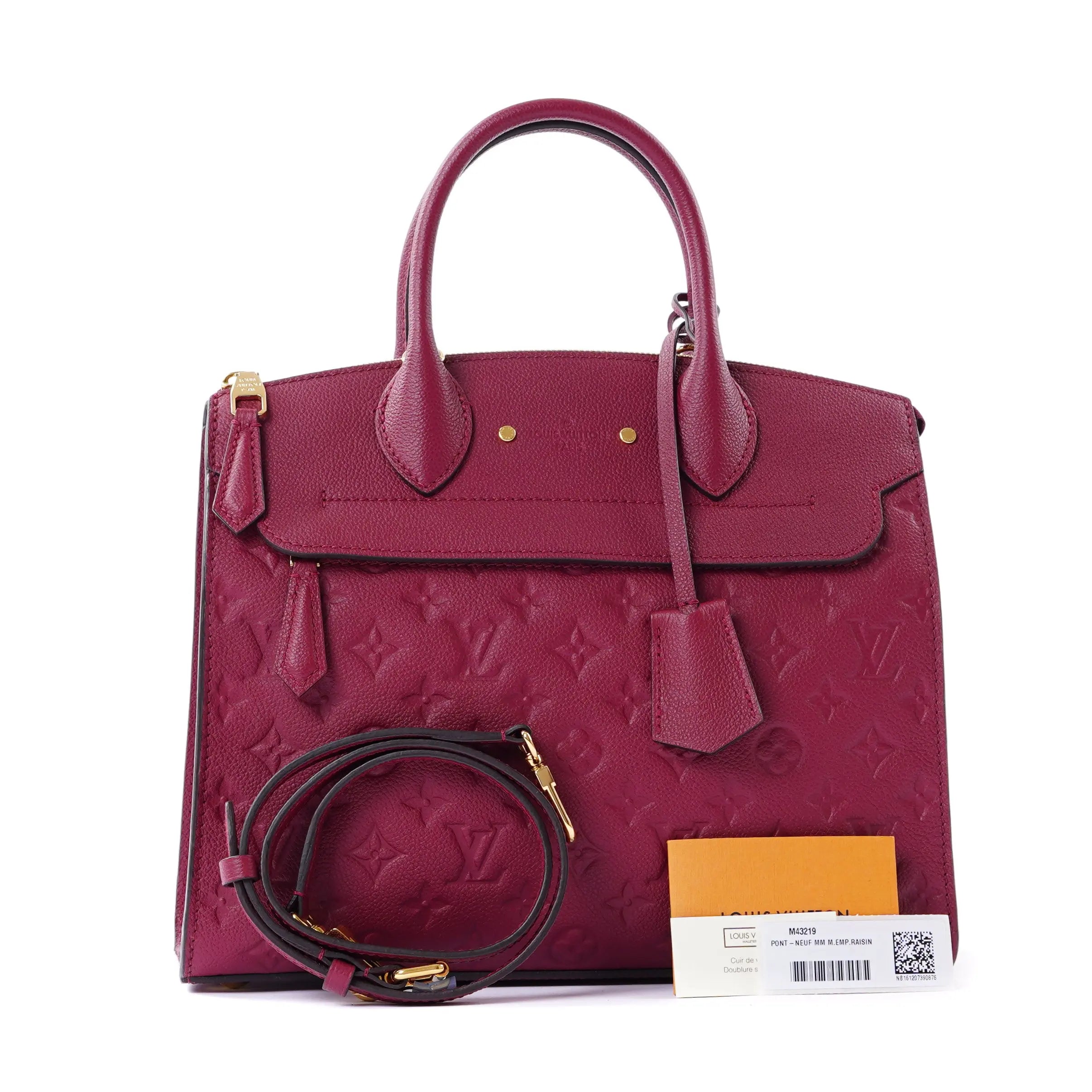 Pont Neuf GM Raisin Louis Vuitton