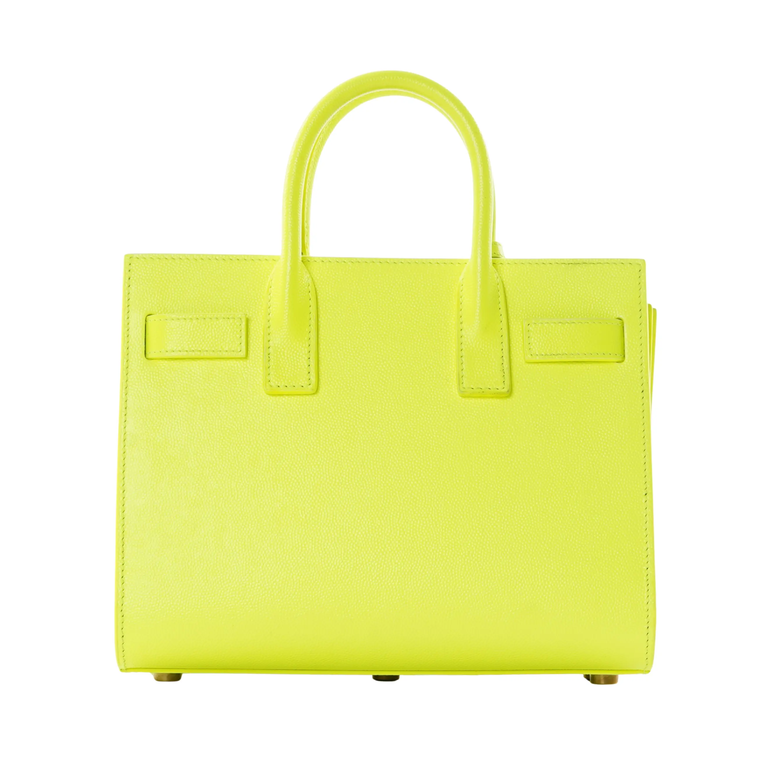 Sac du jour Yellow Fluo Saint Laurent