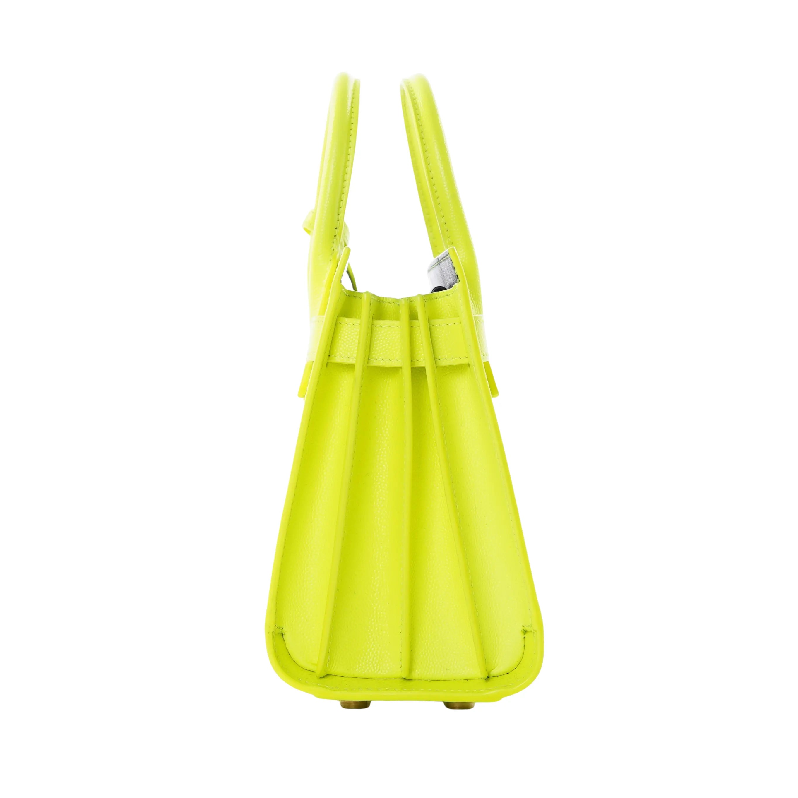 Sac du jour Yellow Fluo Saint Laurent