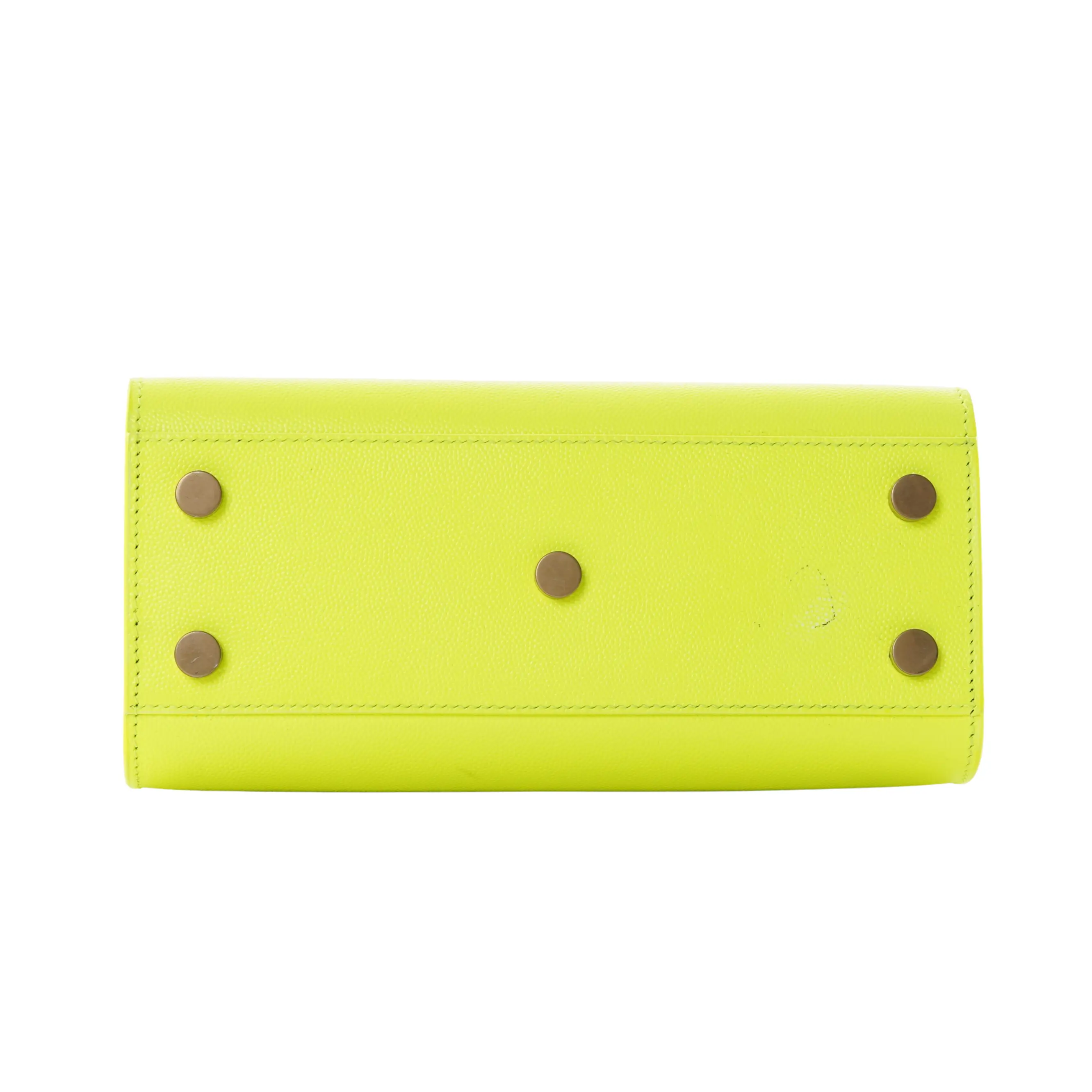 Sac du jour Yellow Fluo Saint Laurent