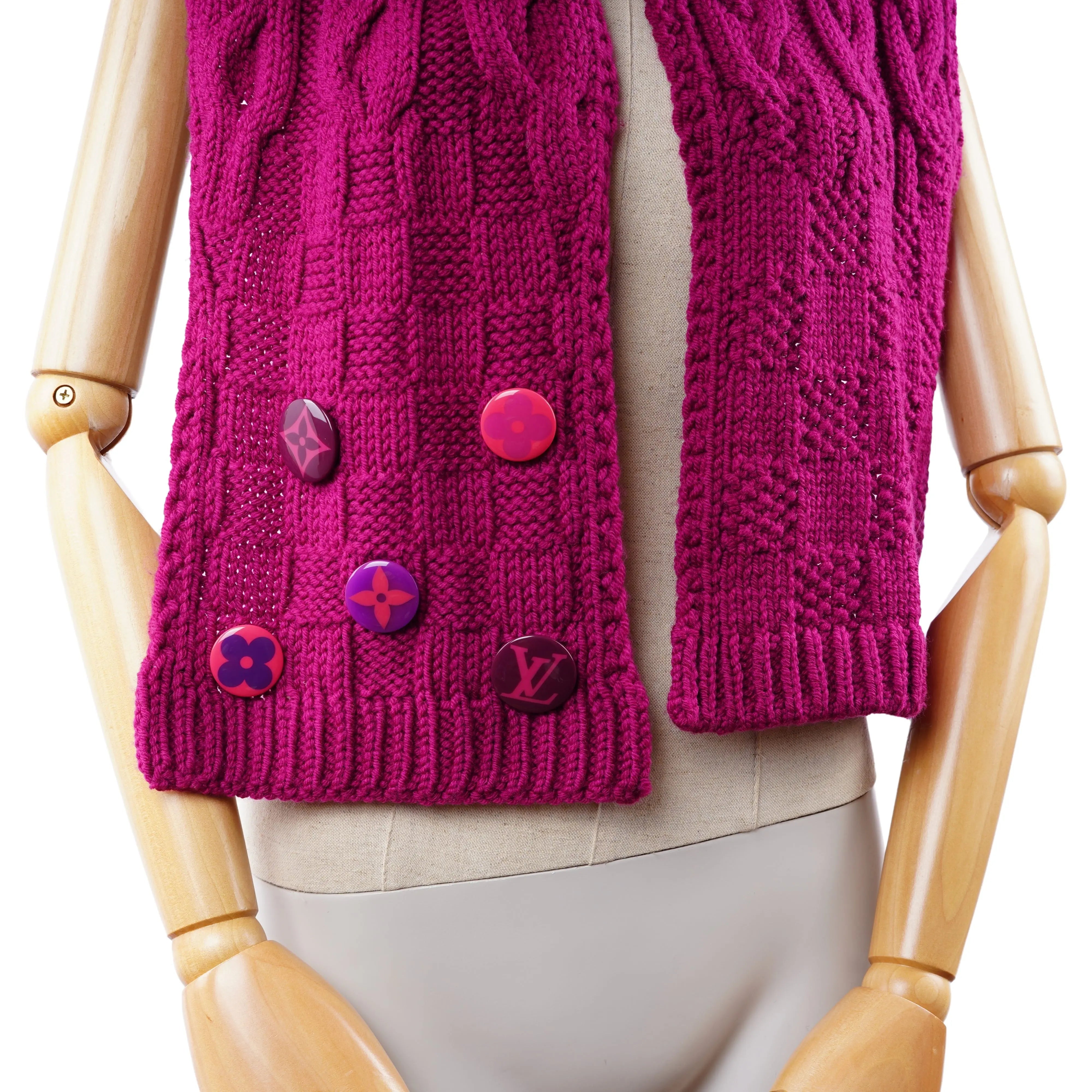 Scarf Constance Pink Louis Vuitton
