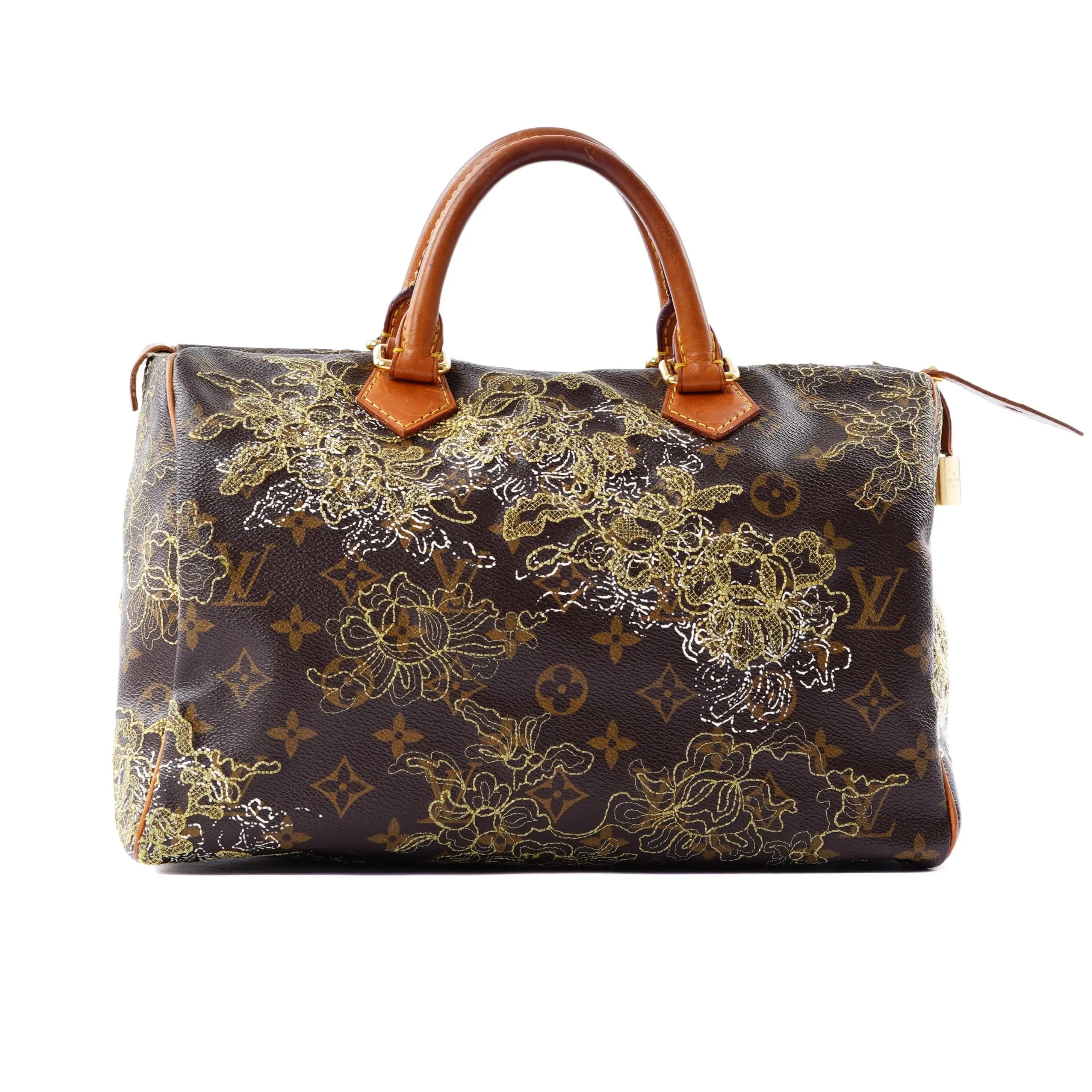 Speedy 30 Dentelle Gold Louis Vuitton