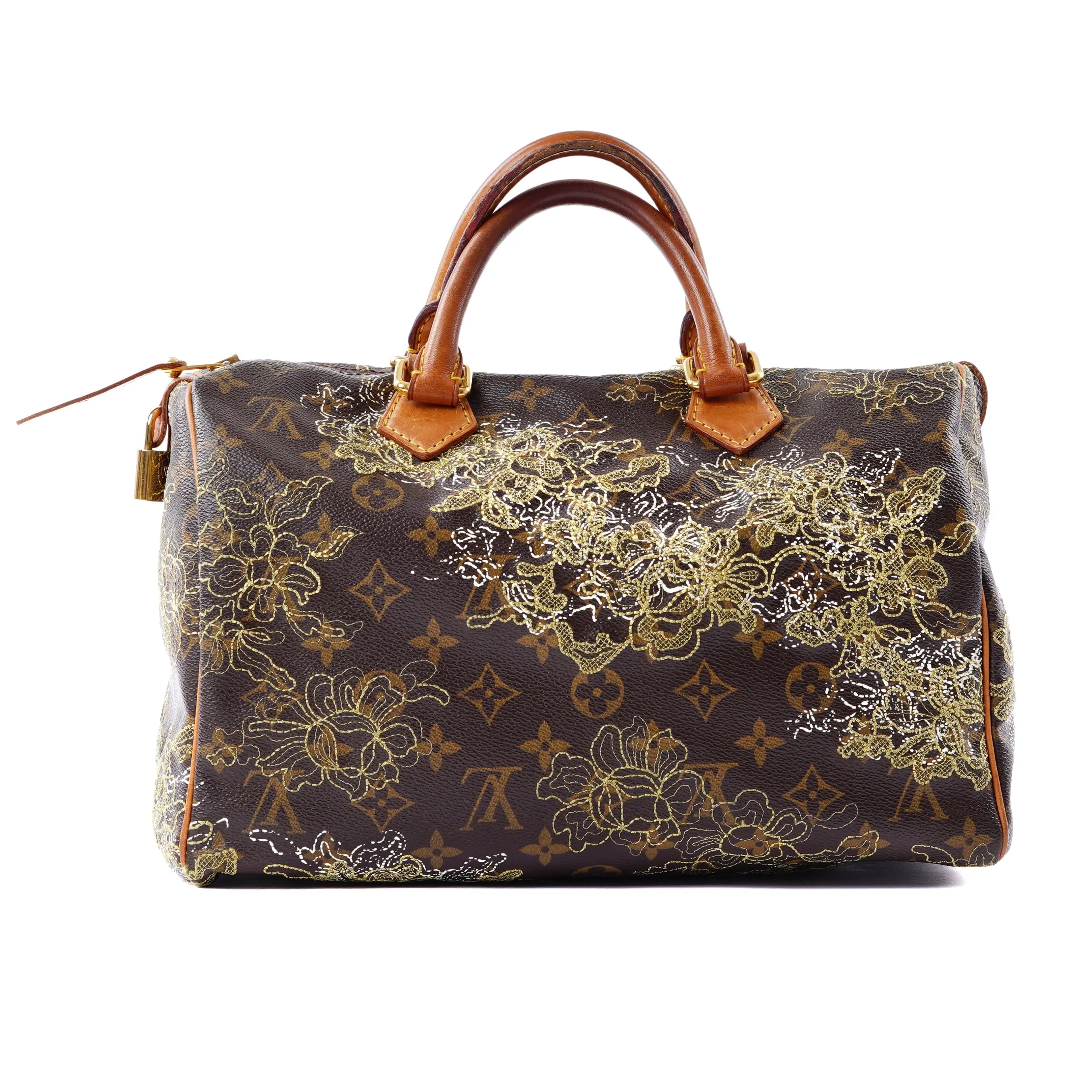 Speedy 30 Dentelle Gold Louis Vuitton