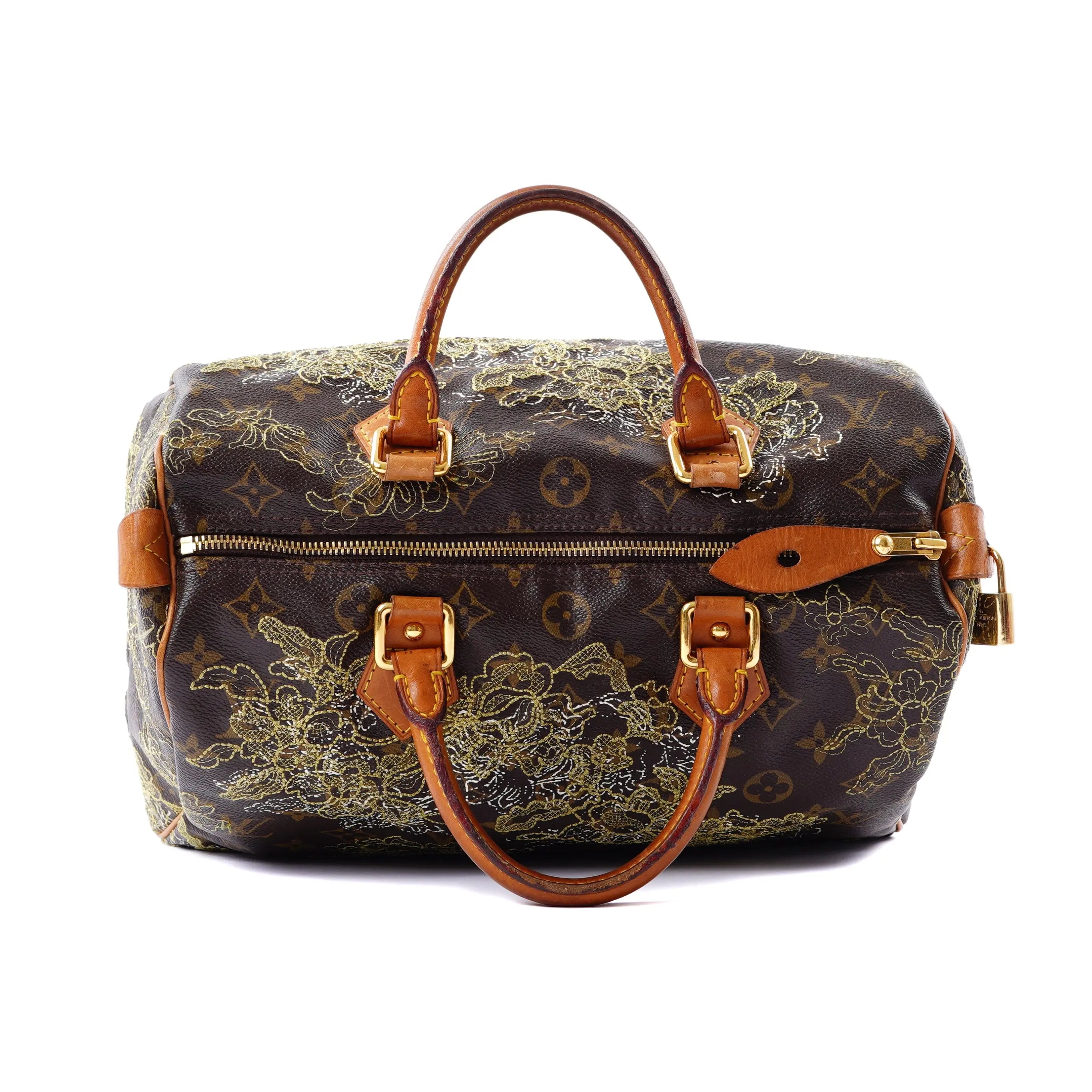 Speedy 30 Dentelle Gold Louis Vuitton