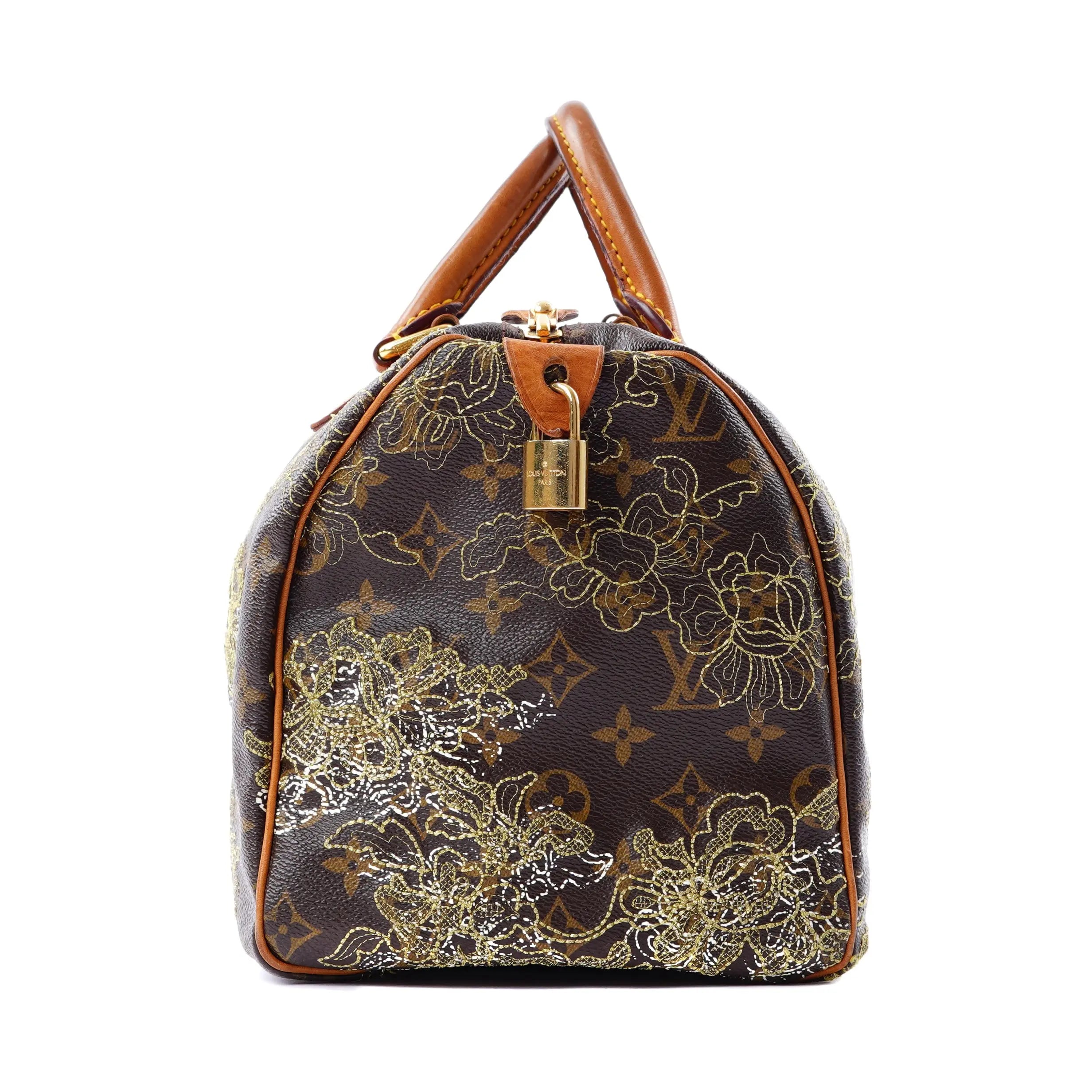 Speedy 30 Dentelle Gold Louis Vuitton