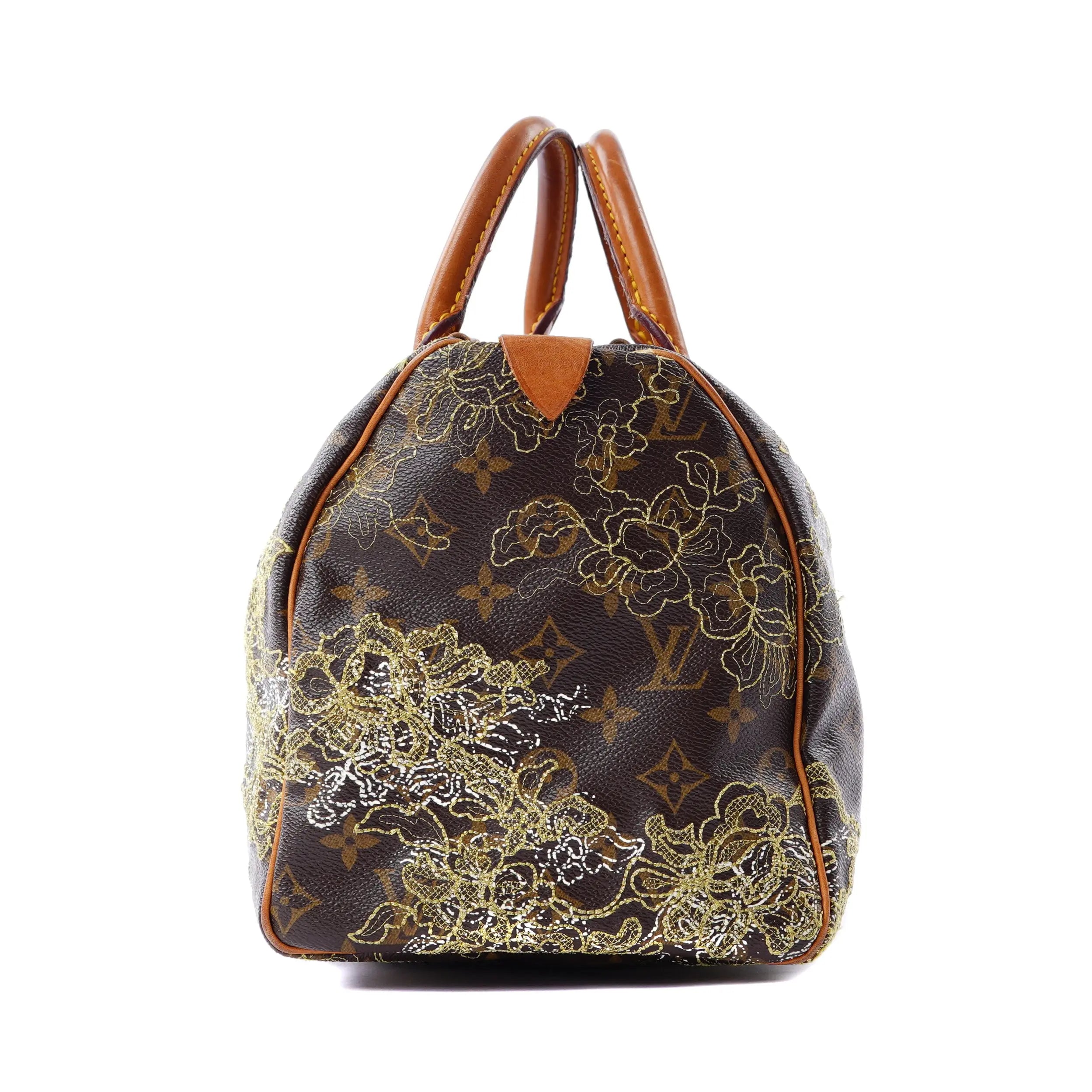 Speedy 30 Dentelle Gold Louis Vuitton