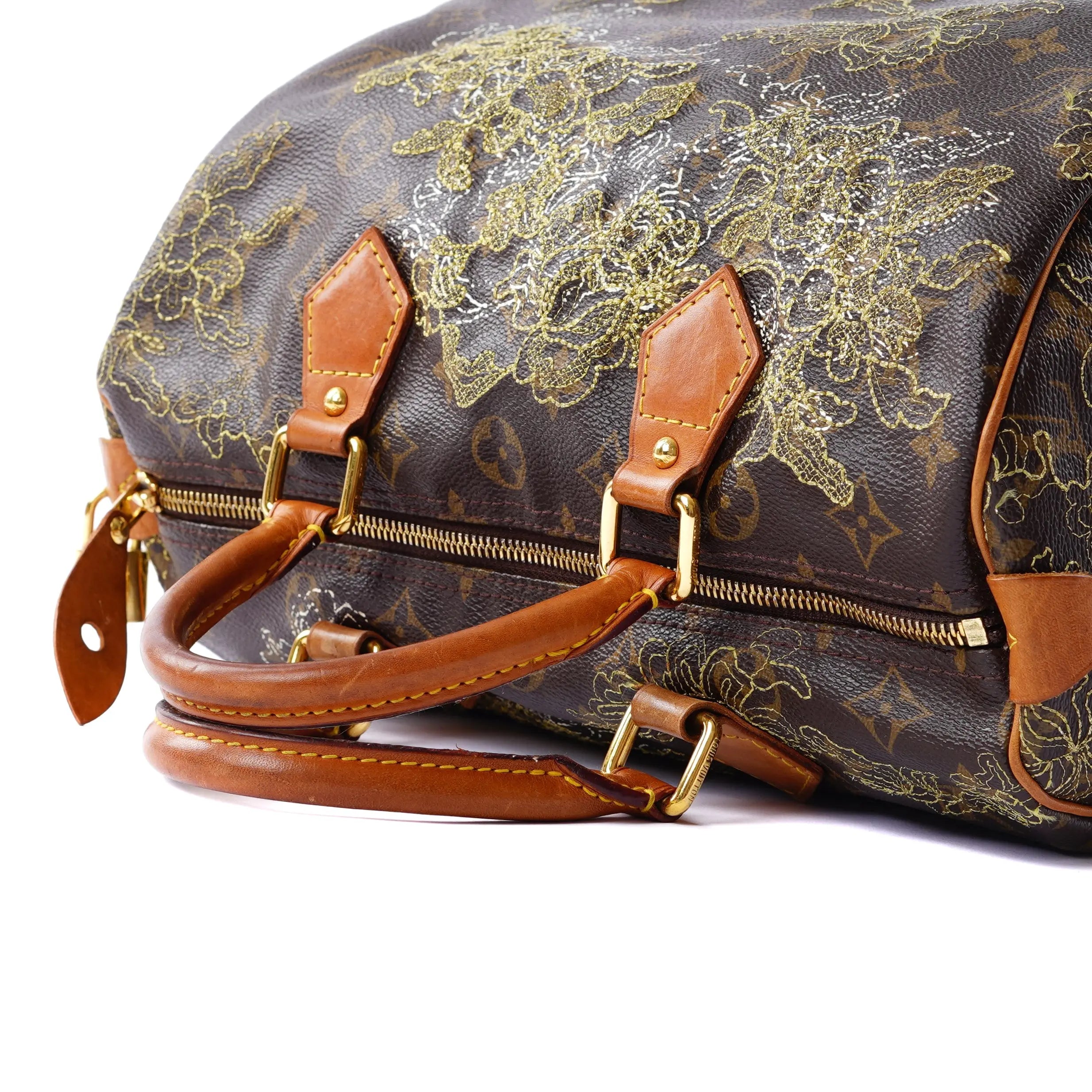 Speedy 30 Dentelle Gold Louis Vuitton