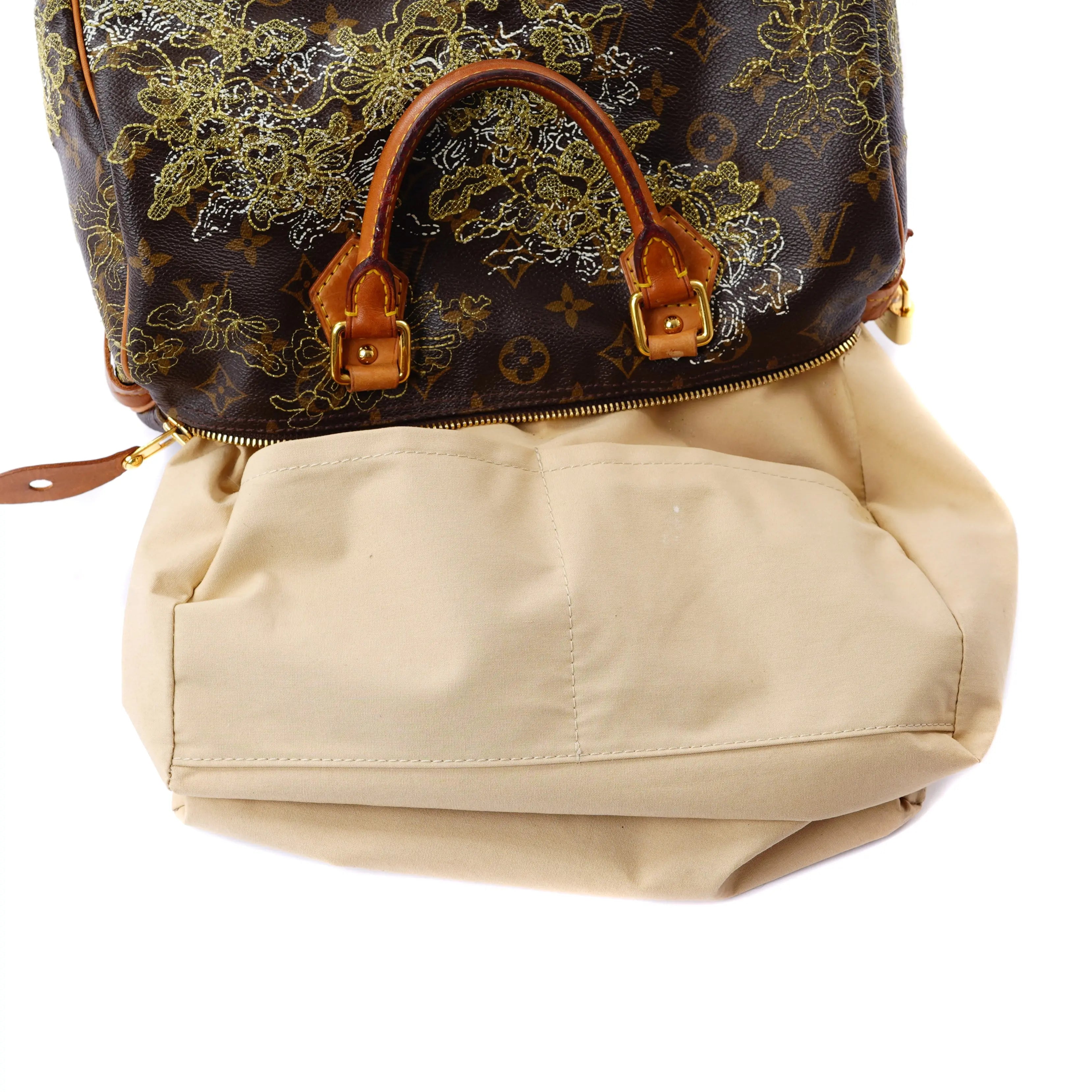 Speedy 30 Dentelle Gold Louis Vuitton