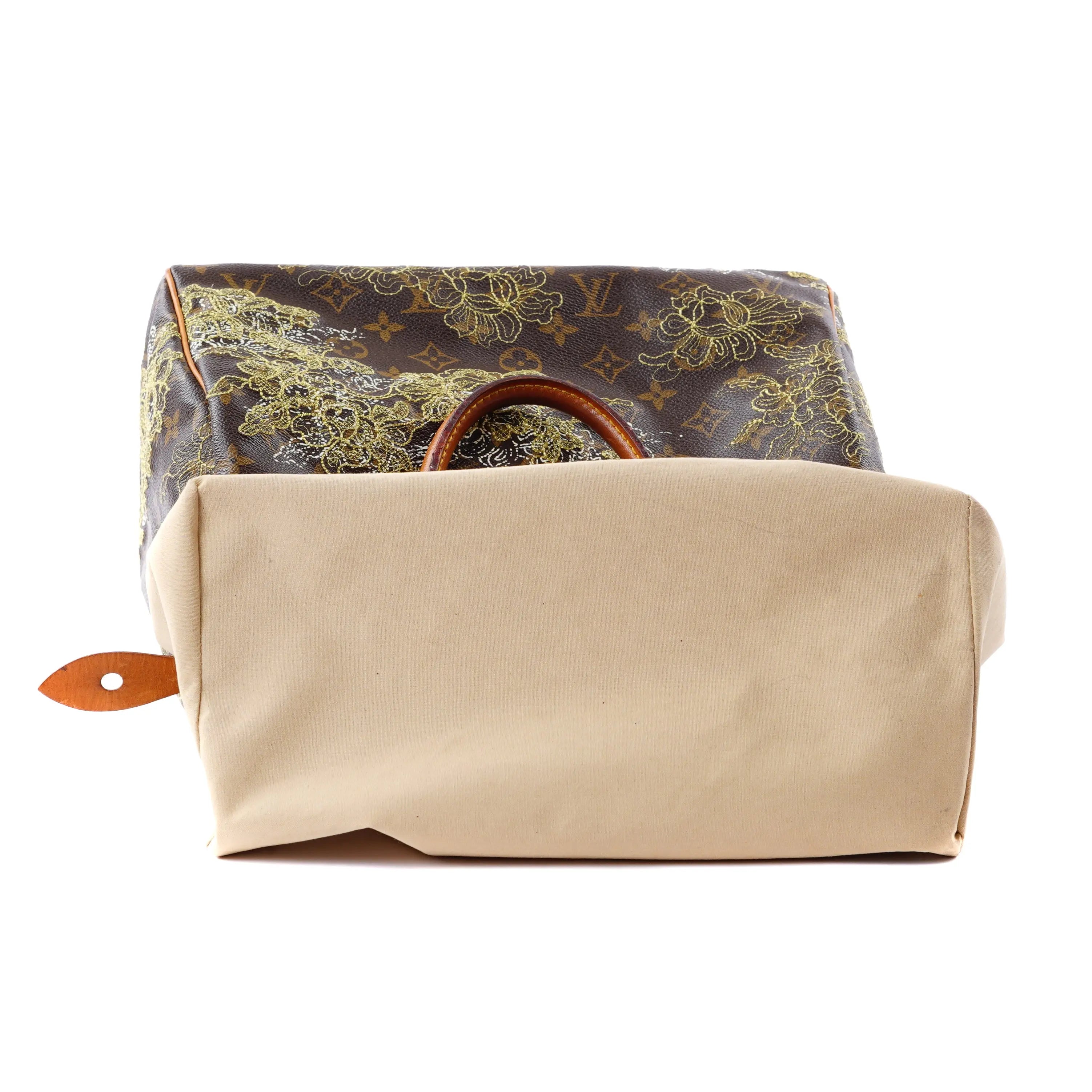 Speedy 30 Dentelle Gold Louis Vuitton