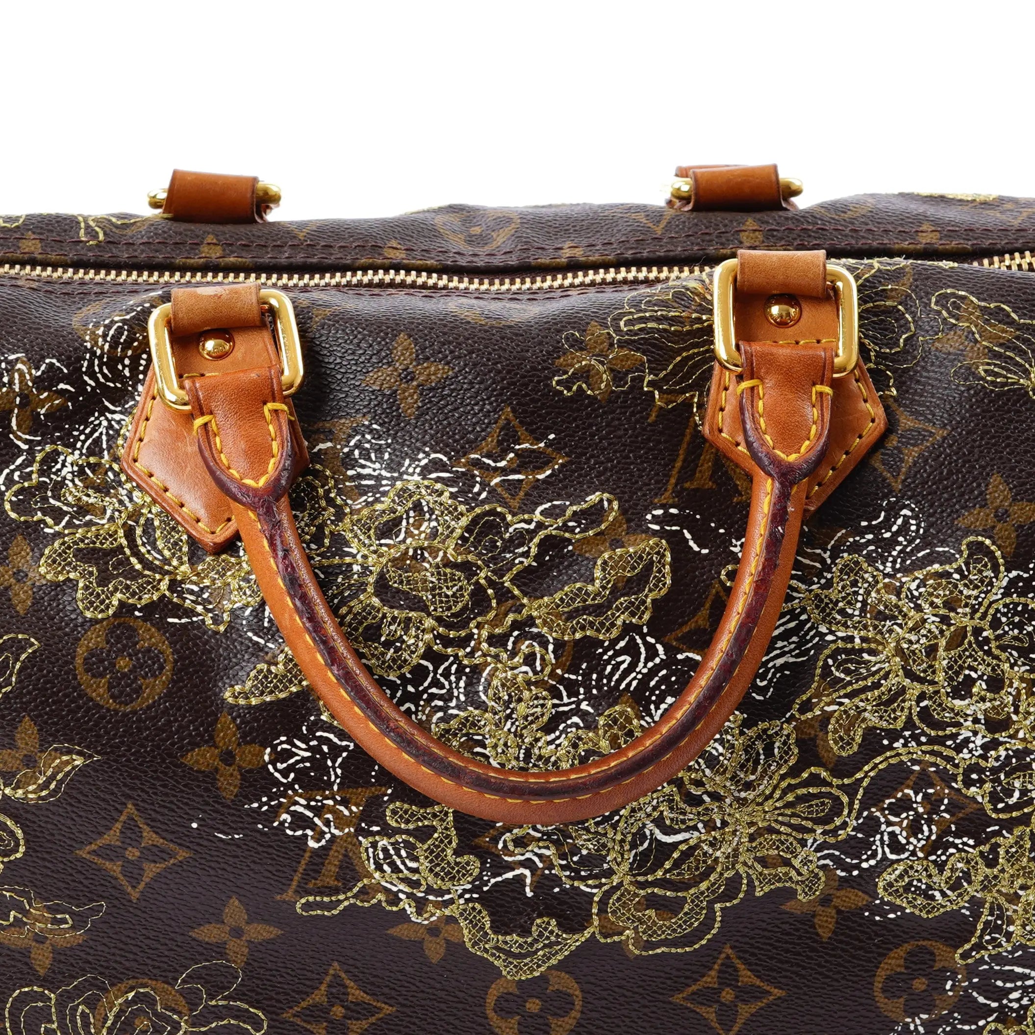 Speedy 30 Dentelle Gold Louis Vuitton