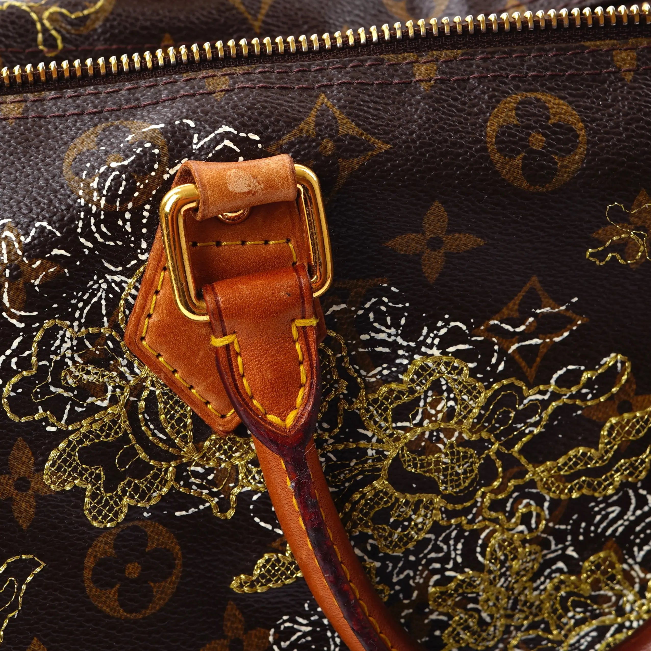Speedy 30 Dentelle Gold Louis Vuitton