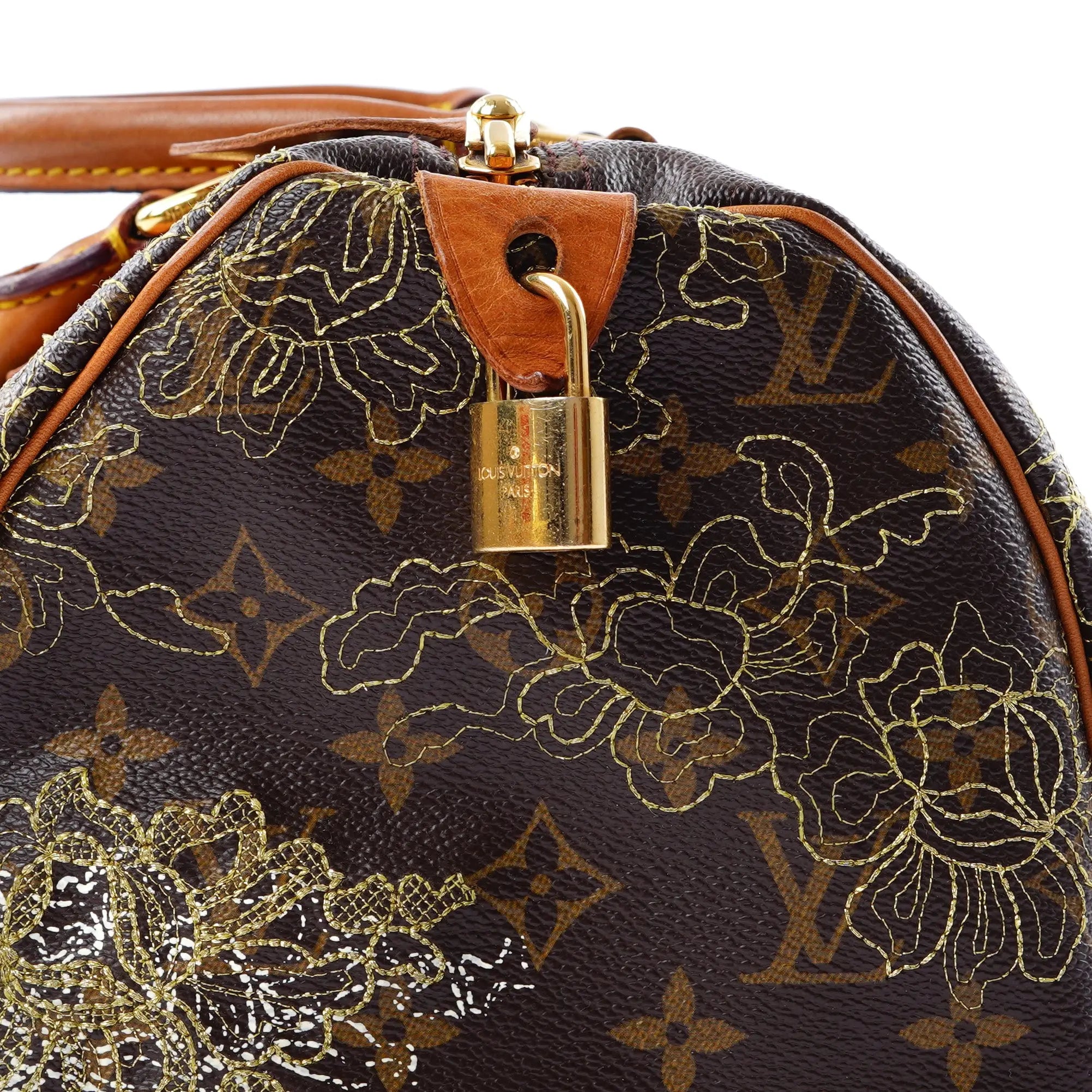 Speedy 30 Dentelle Gold Louis Vuitton