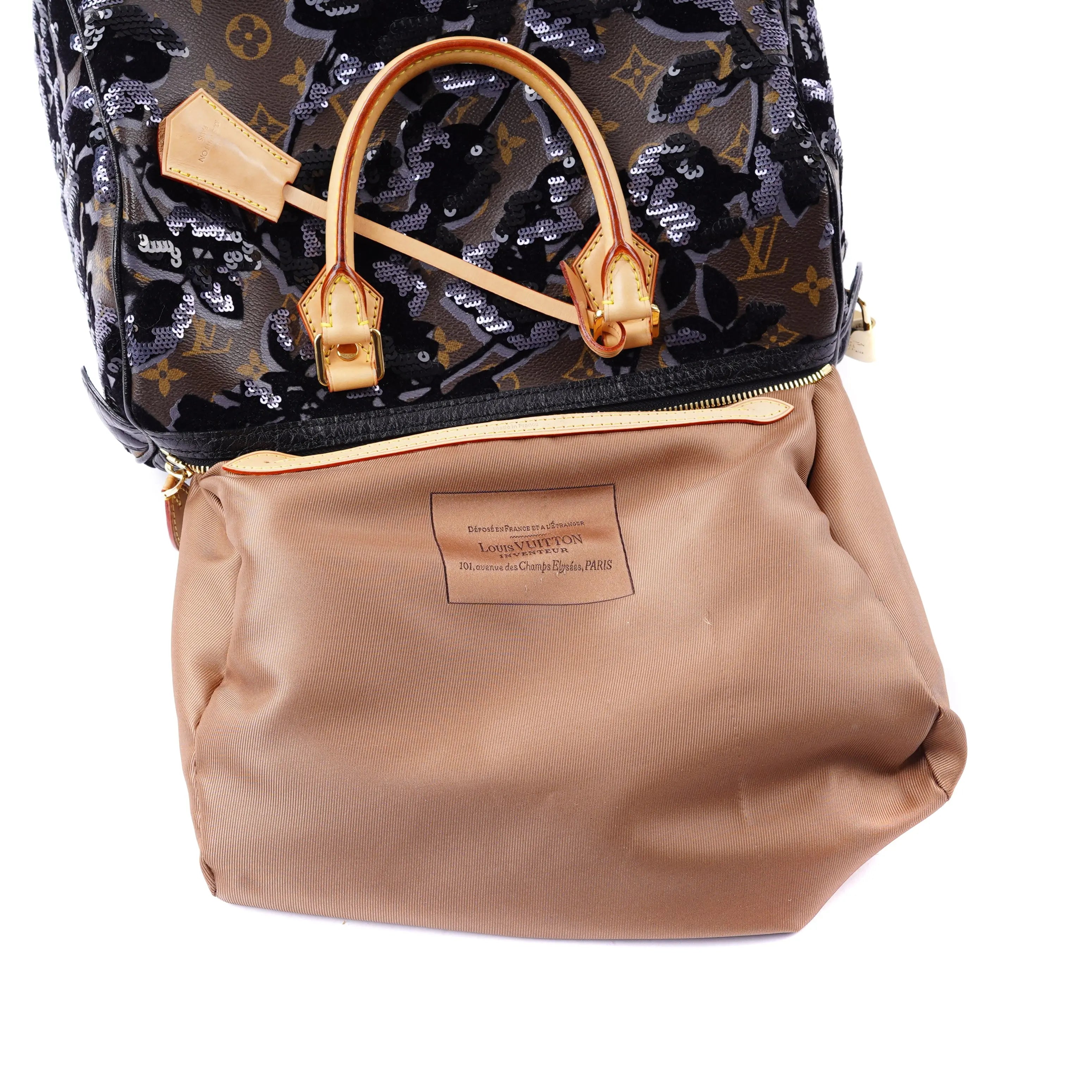 Speedy 30 Fleur de Jais Louis Vuitton