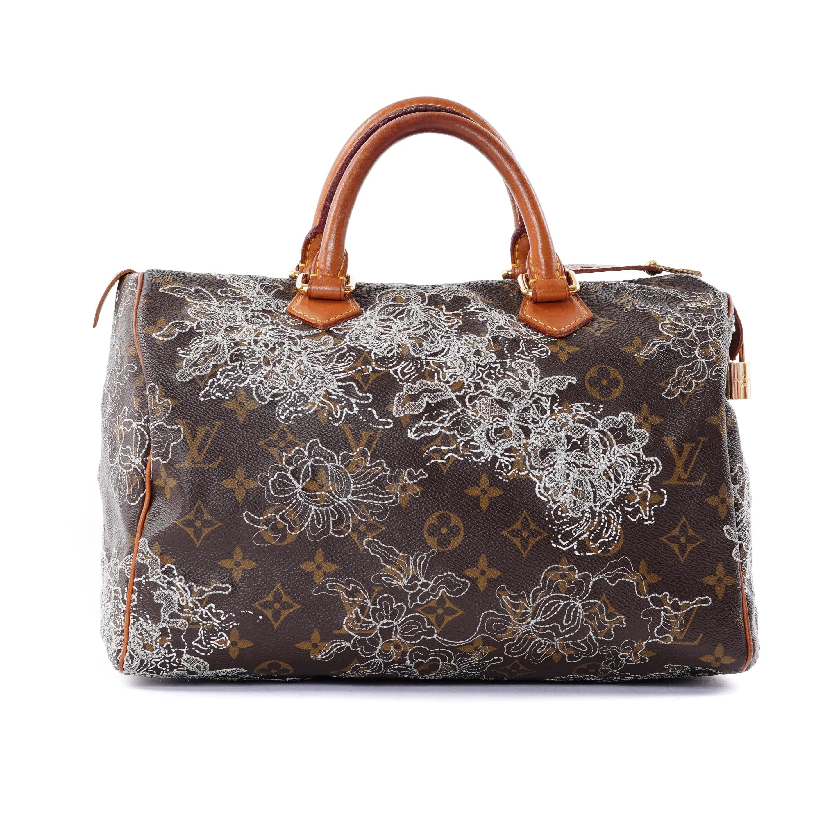 Speedy Dentelle Silver Louis Vuitton