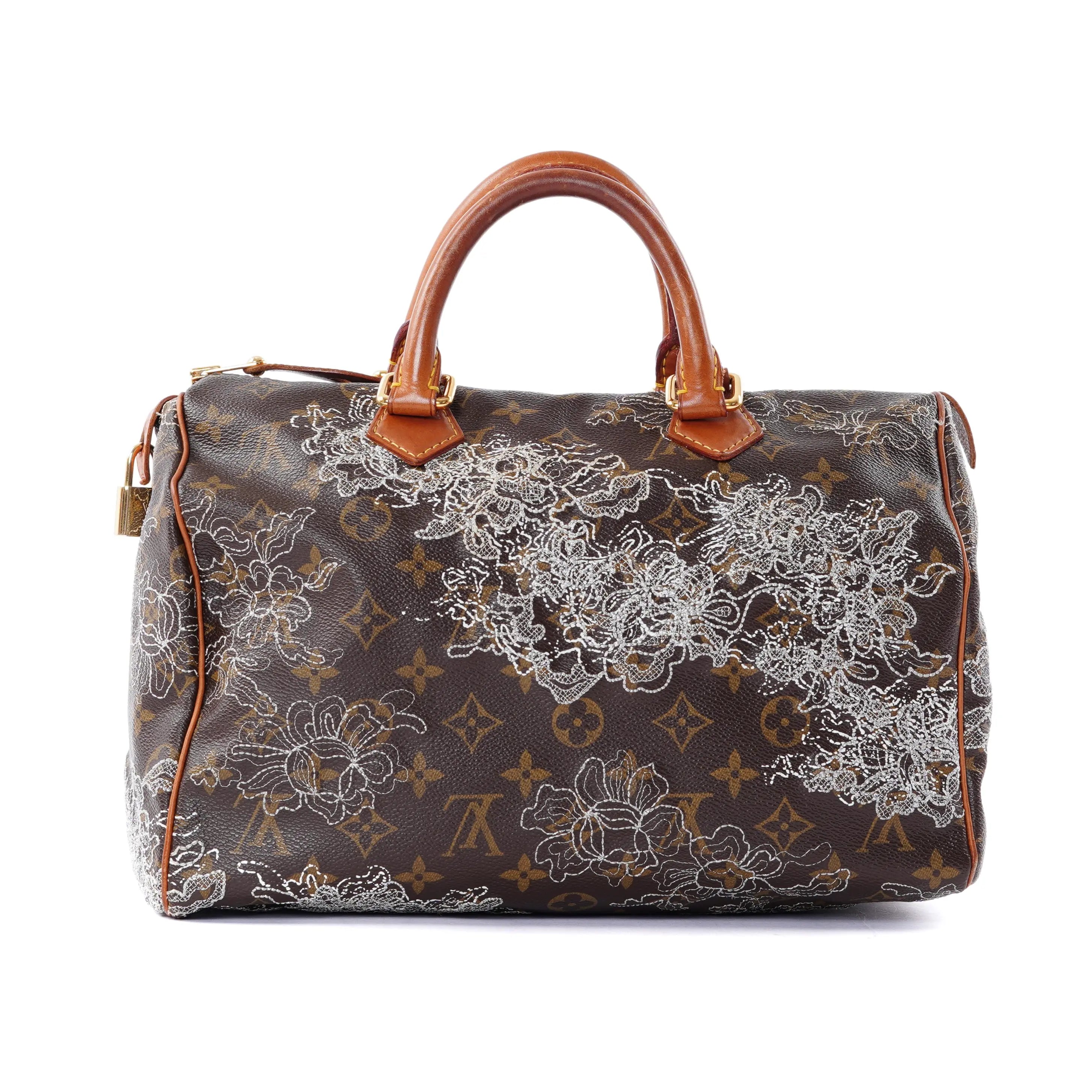 Speedy Dentelle Silver Louis Vuitton