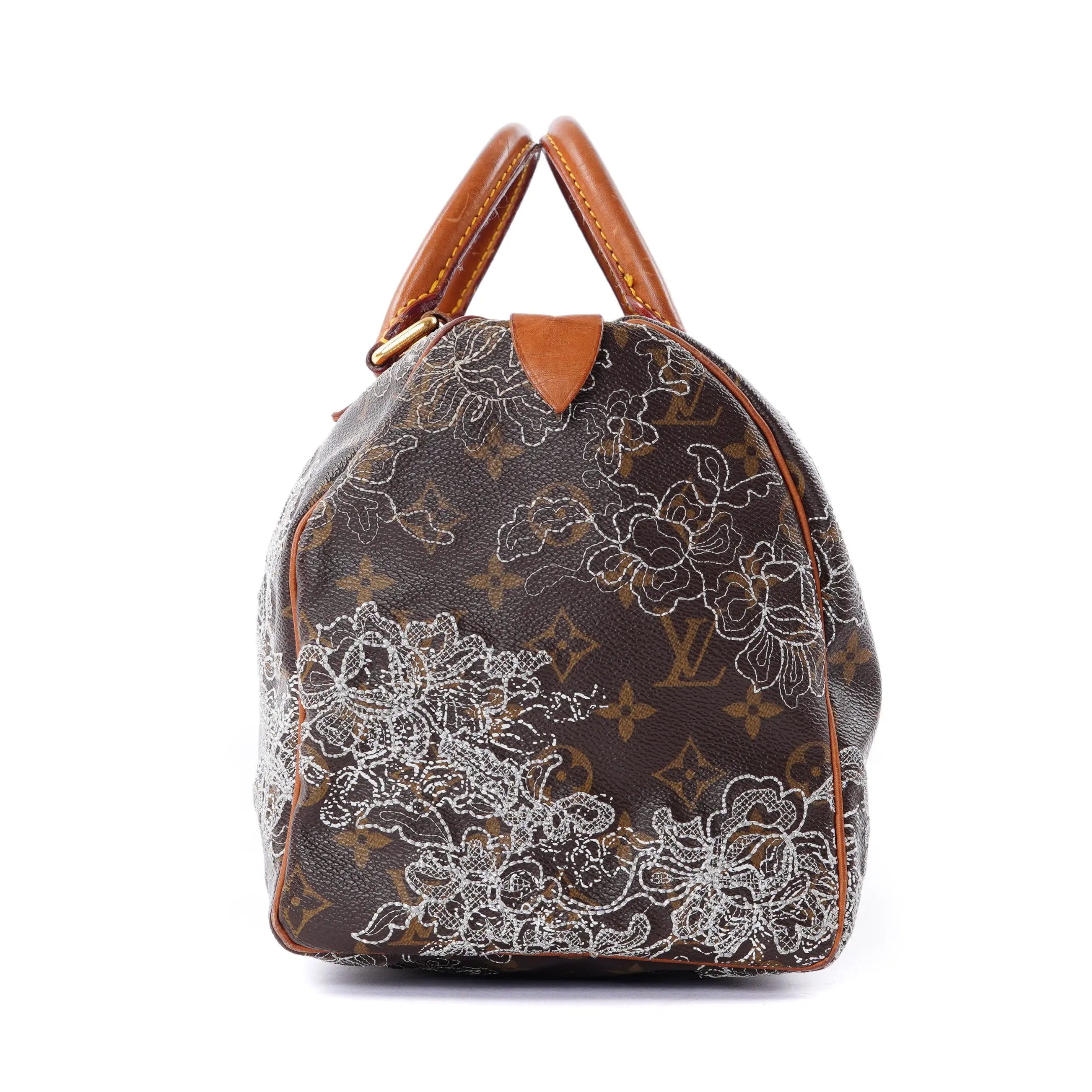 Speedy Dentelle Silver Louis Vuitton