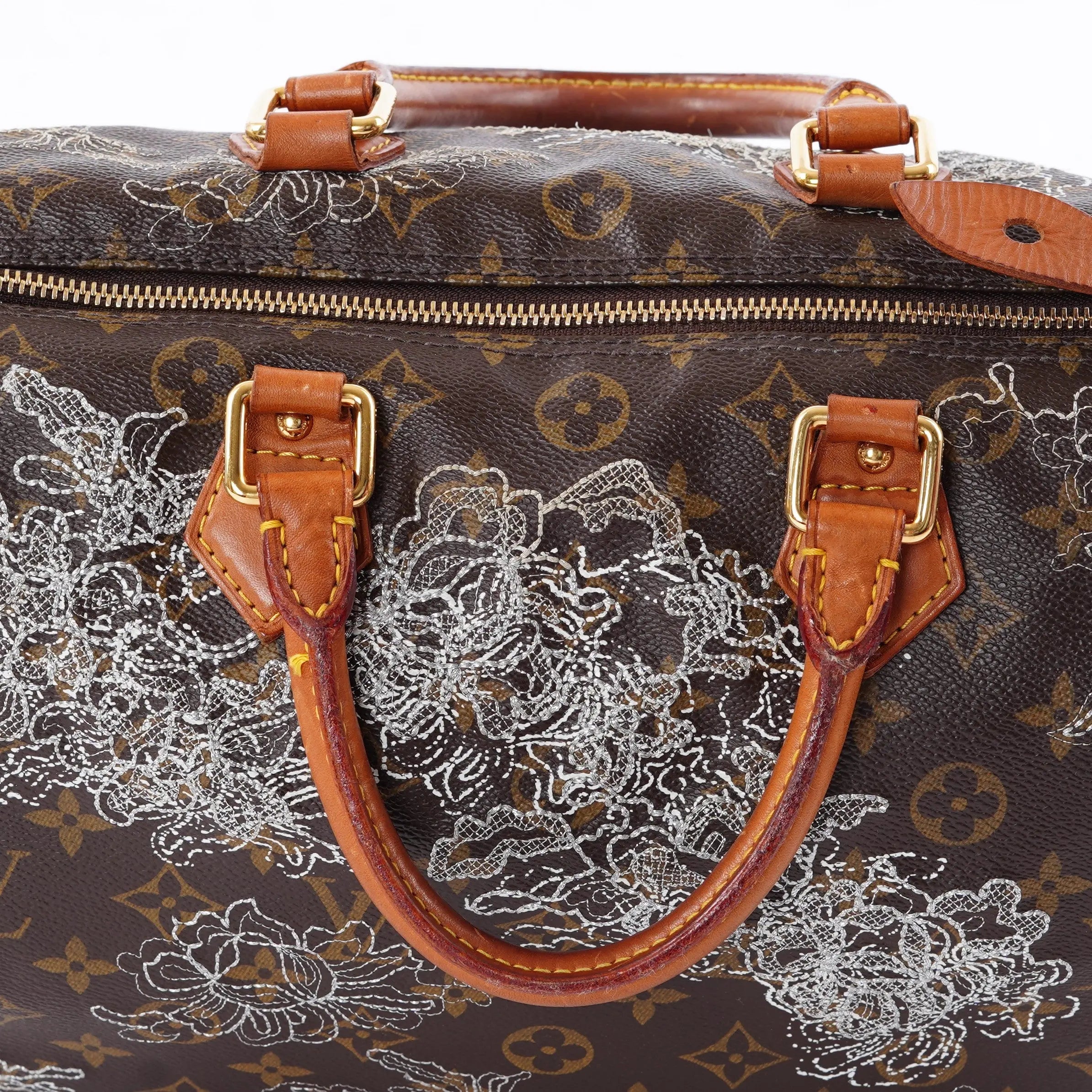 Speedy Dentelle Silver Louis Vuitton