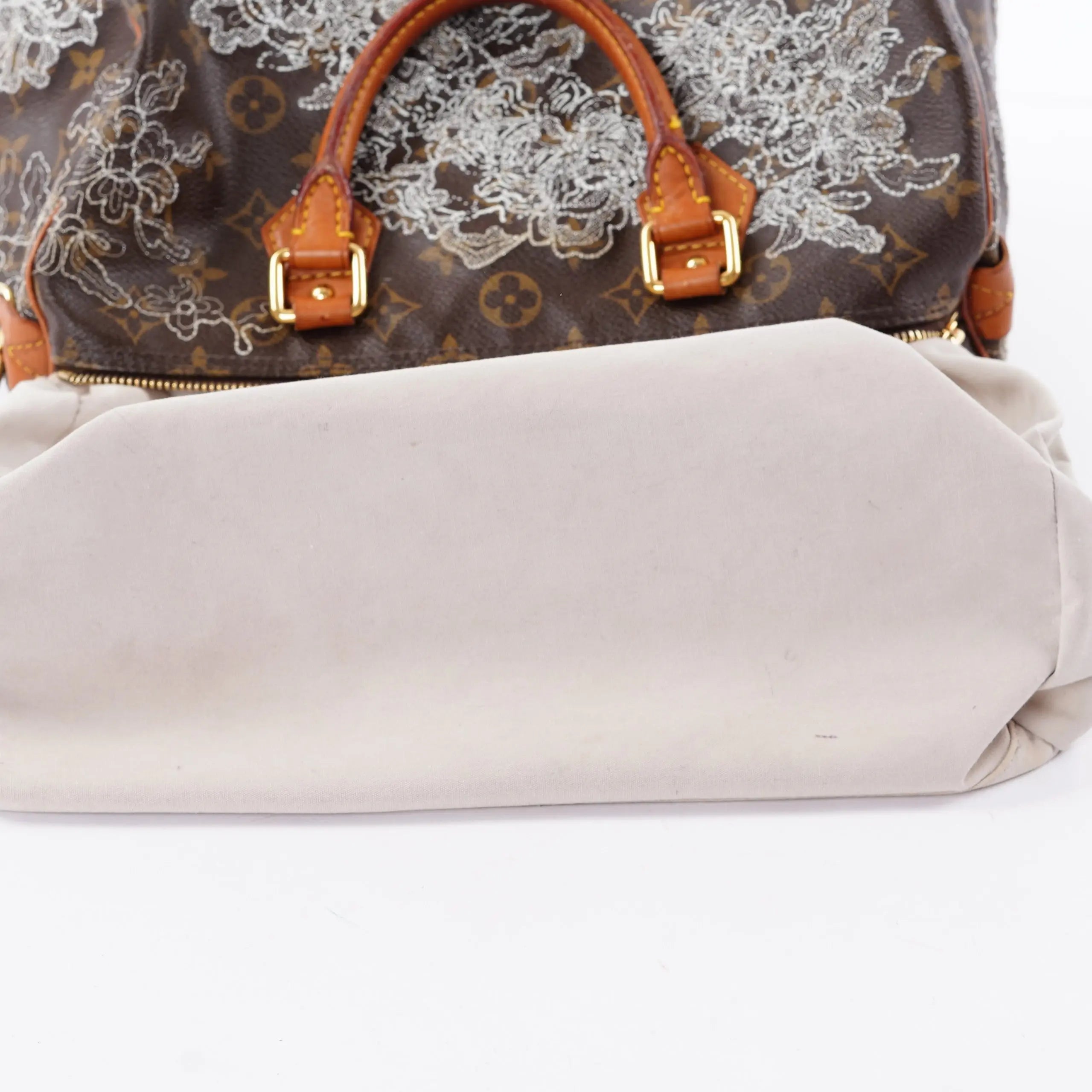 Speedy Dentelle Silver Louis Vuitton