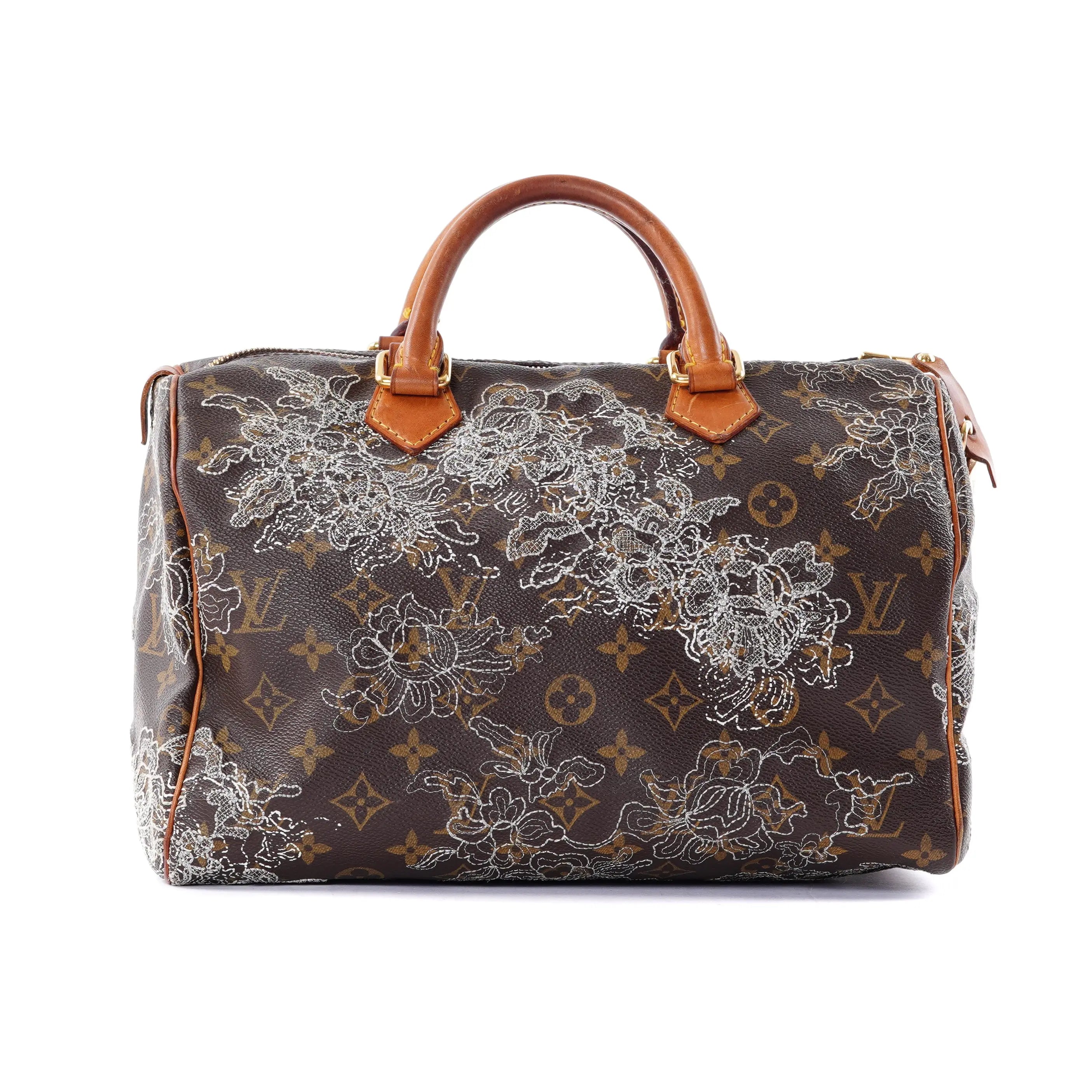 Speedy Dentelle Silver Louis Vuitton