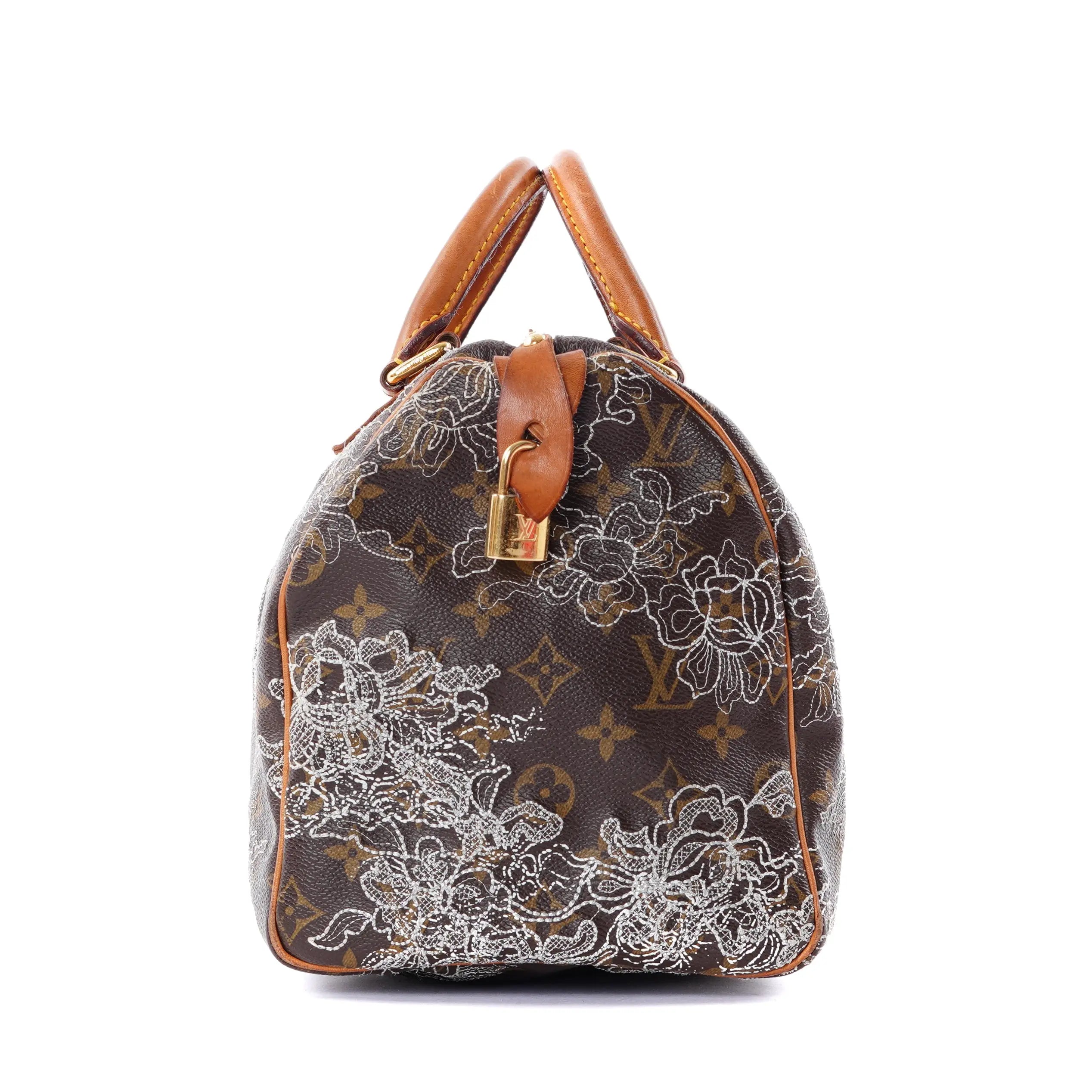 Speedy Dentelle Silver Louis Vuitton