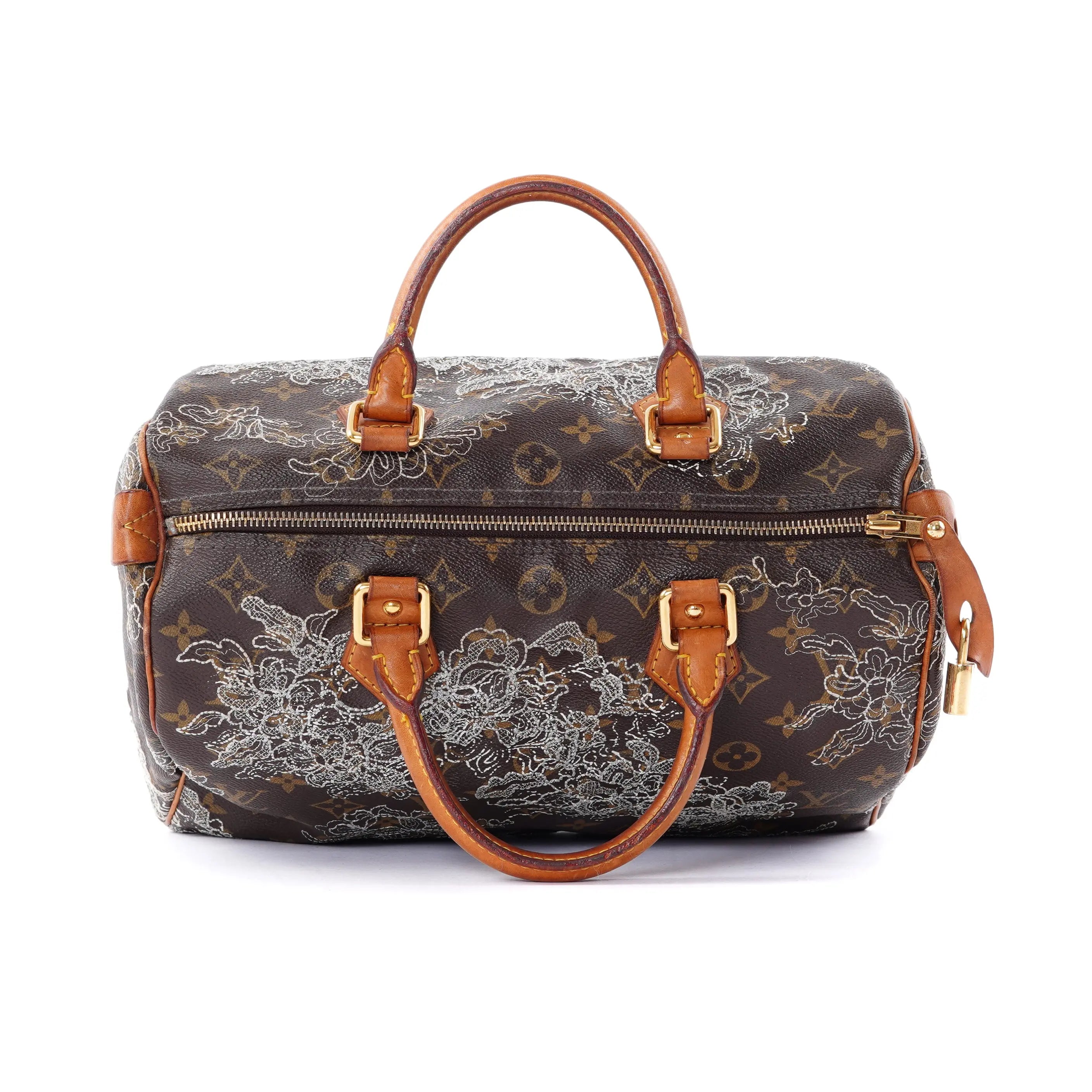 Speedy Dentelle Silver Louis Vuitton