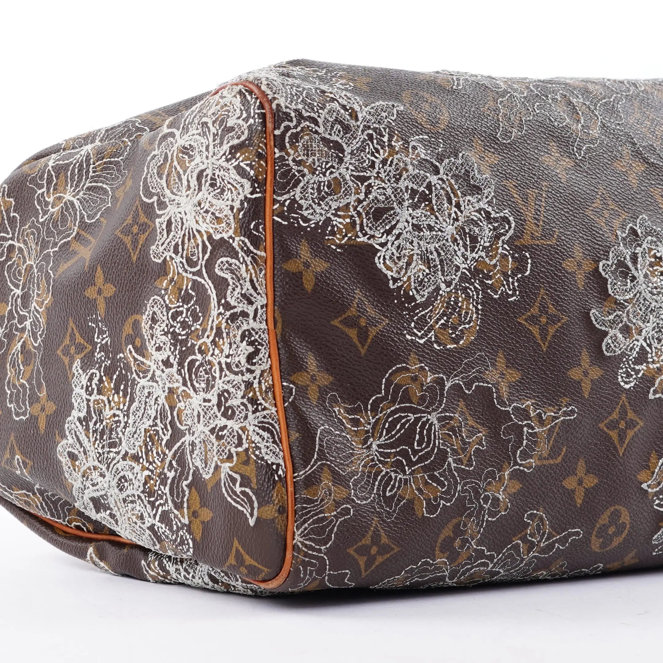Speedy Dentelle Silver Louis Vuitton