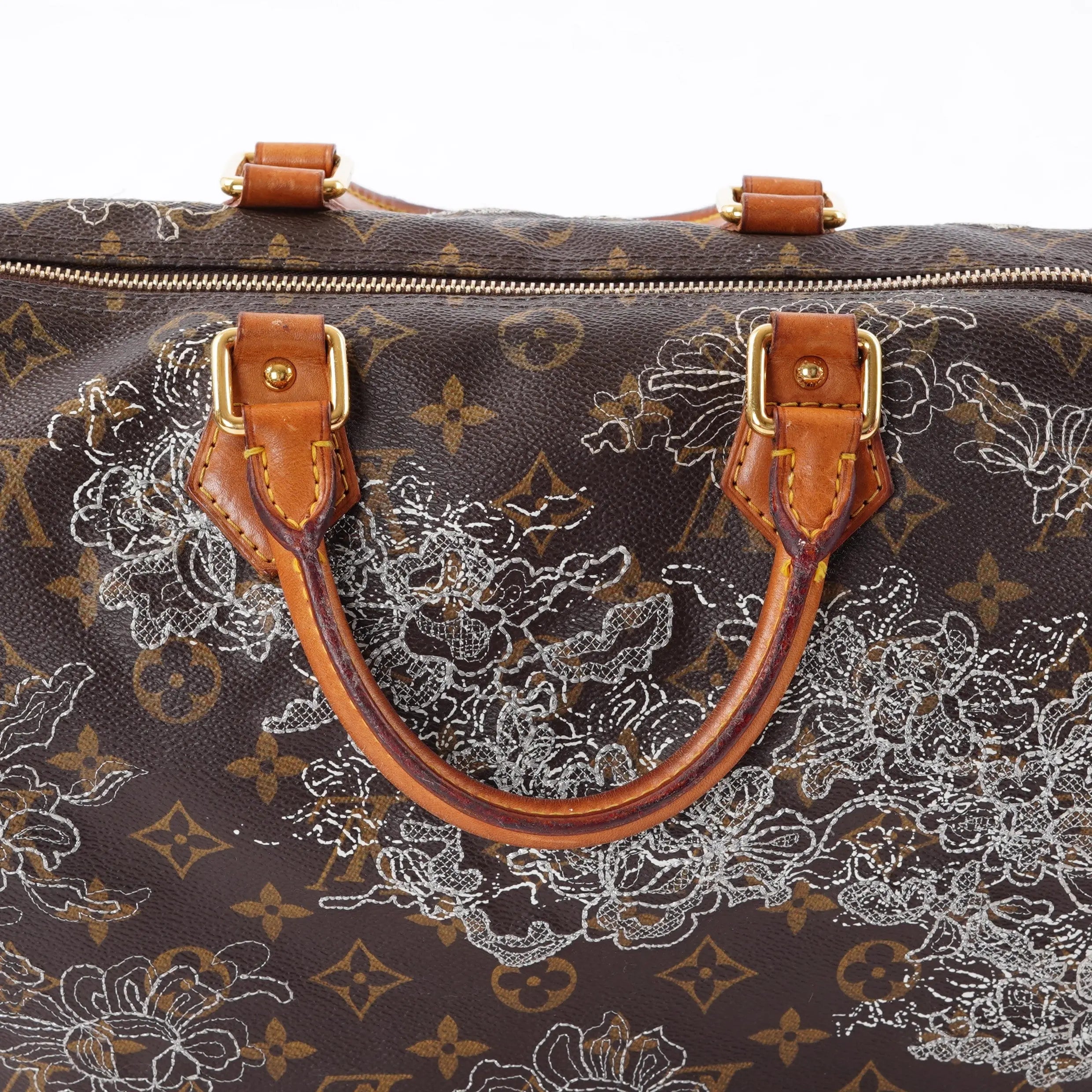 Speedy Dentelle Silver Louis Vuitton