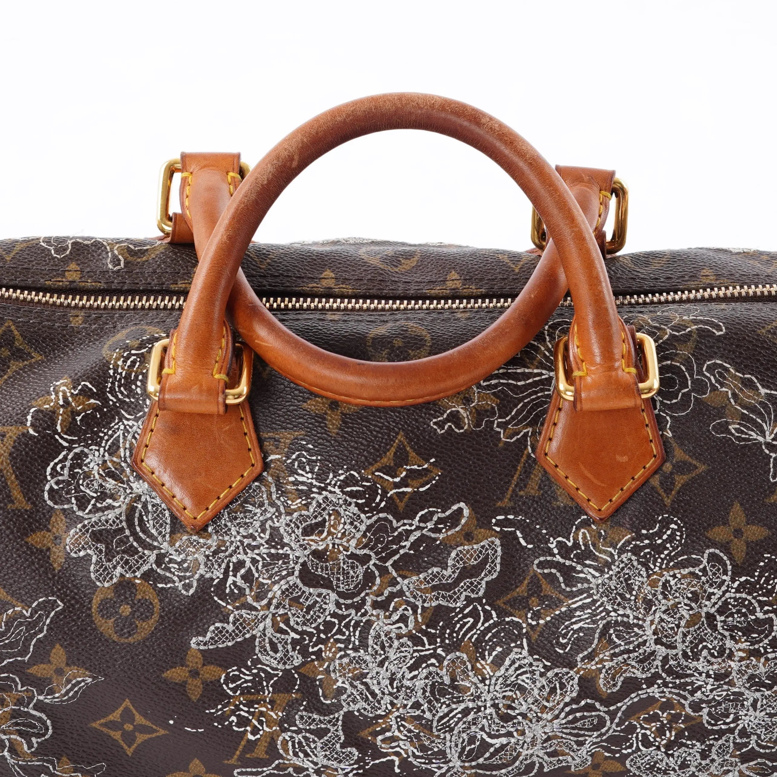 Speedy Dentelle Silver Louis Vuitton