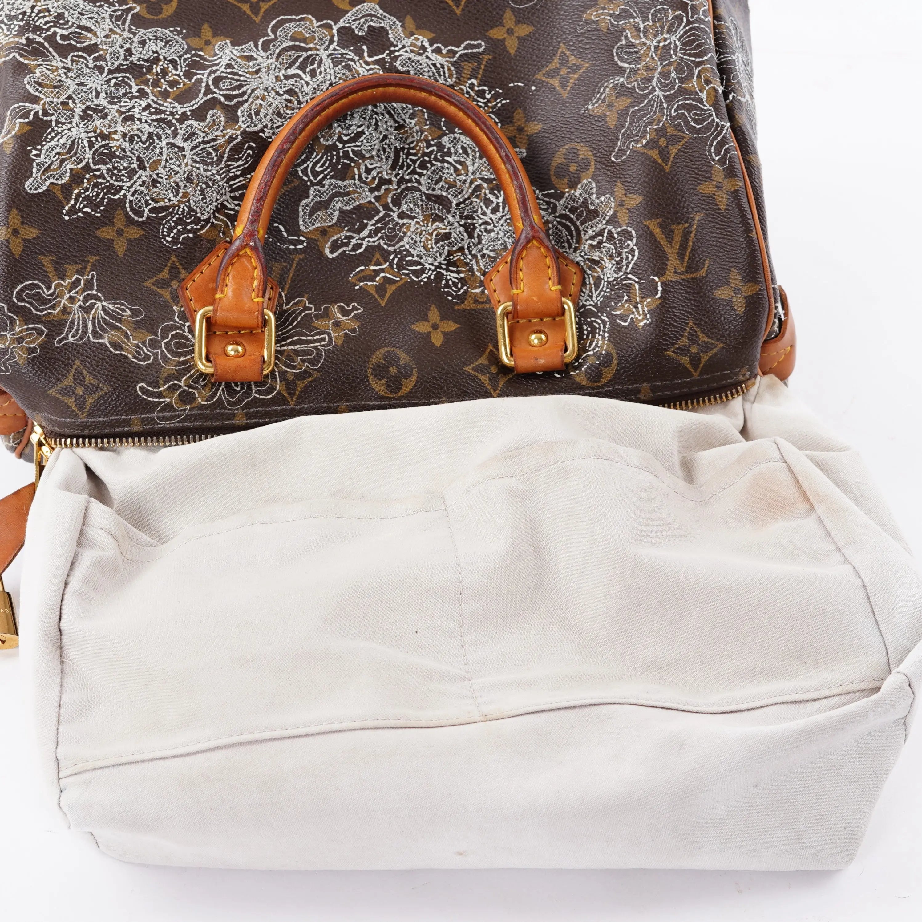 Speedy Dentelle Silver Louis Vuitton