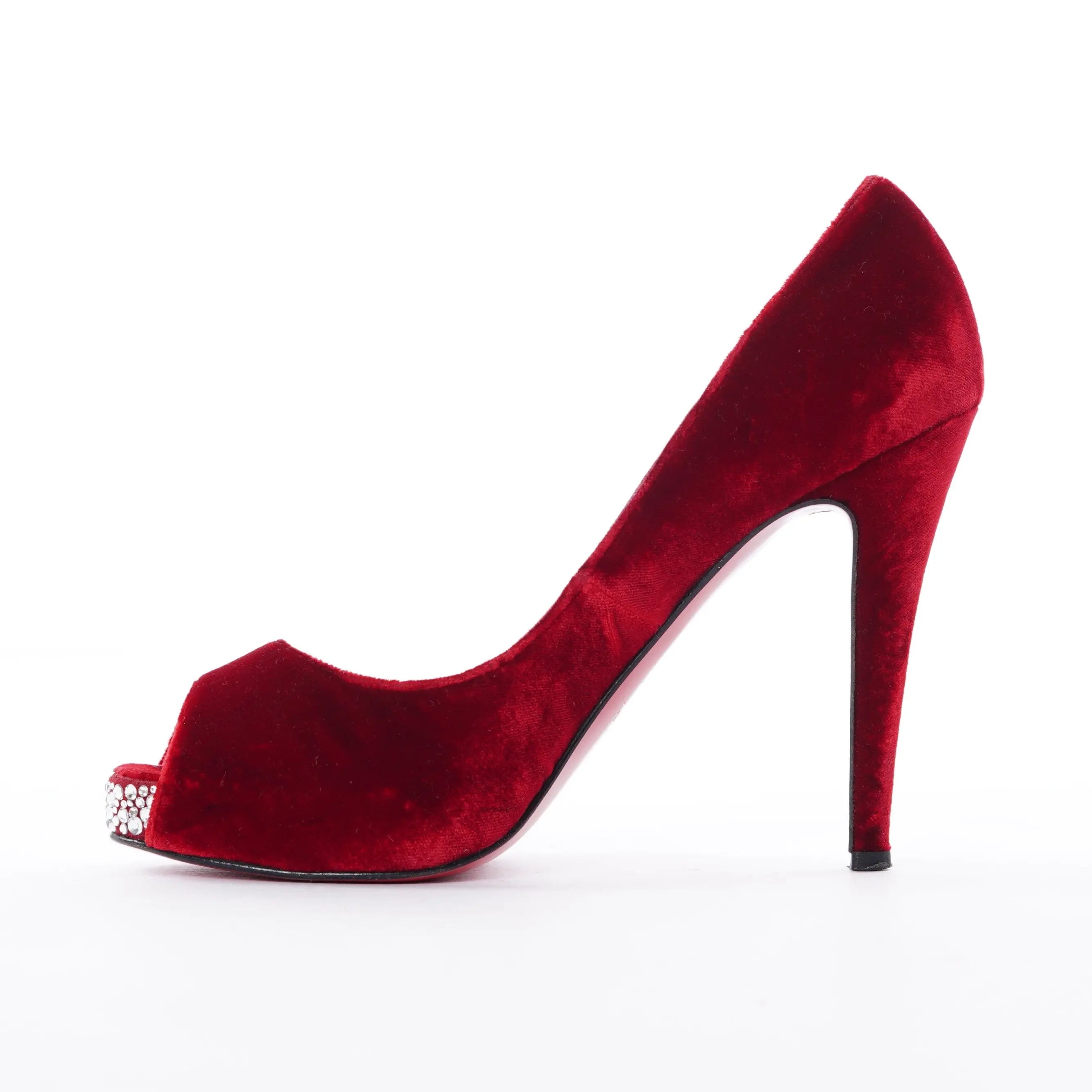 Very Privé Velvet 39 Christian Louboutin