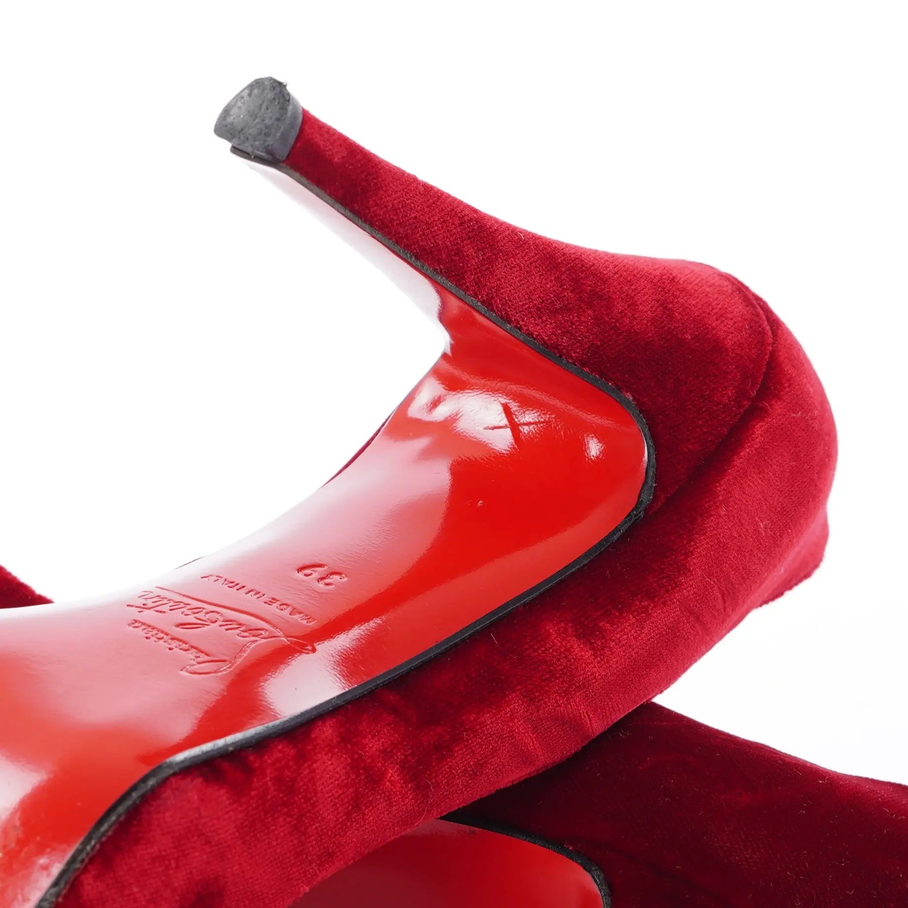 Very Privé Velvet 39 Christian Louboutin