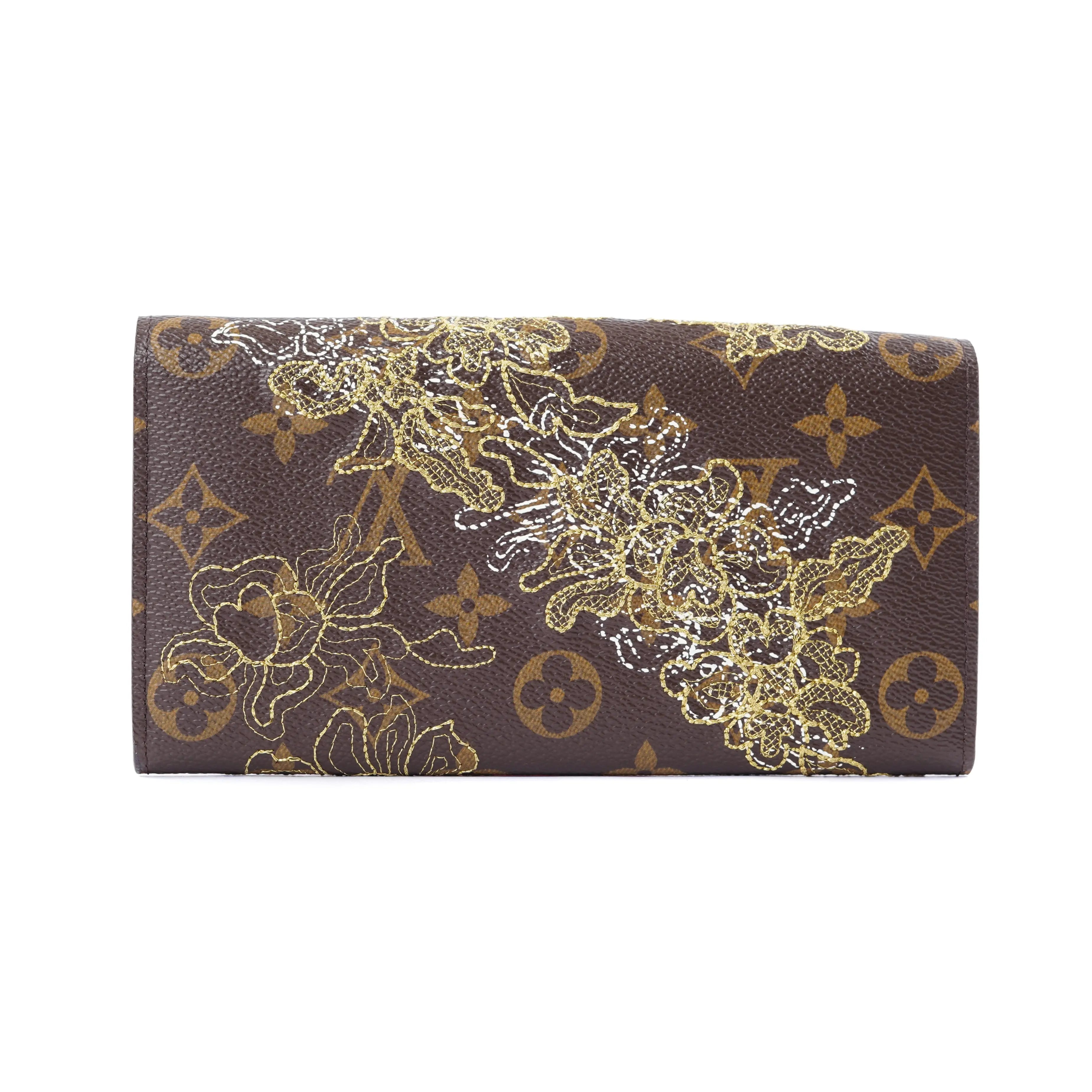 Wallet Sarah Dentelle Louis Vuitton