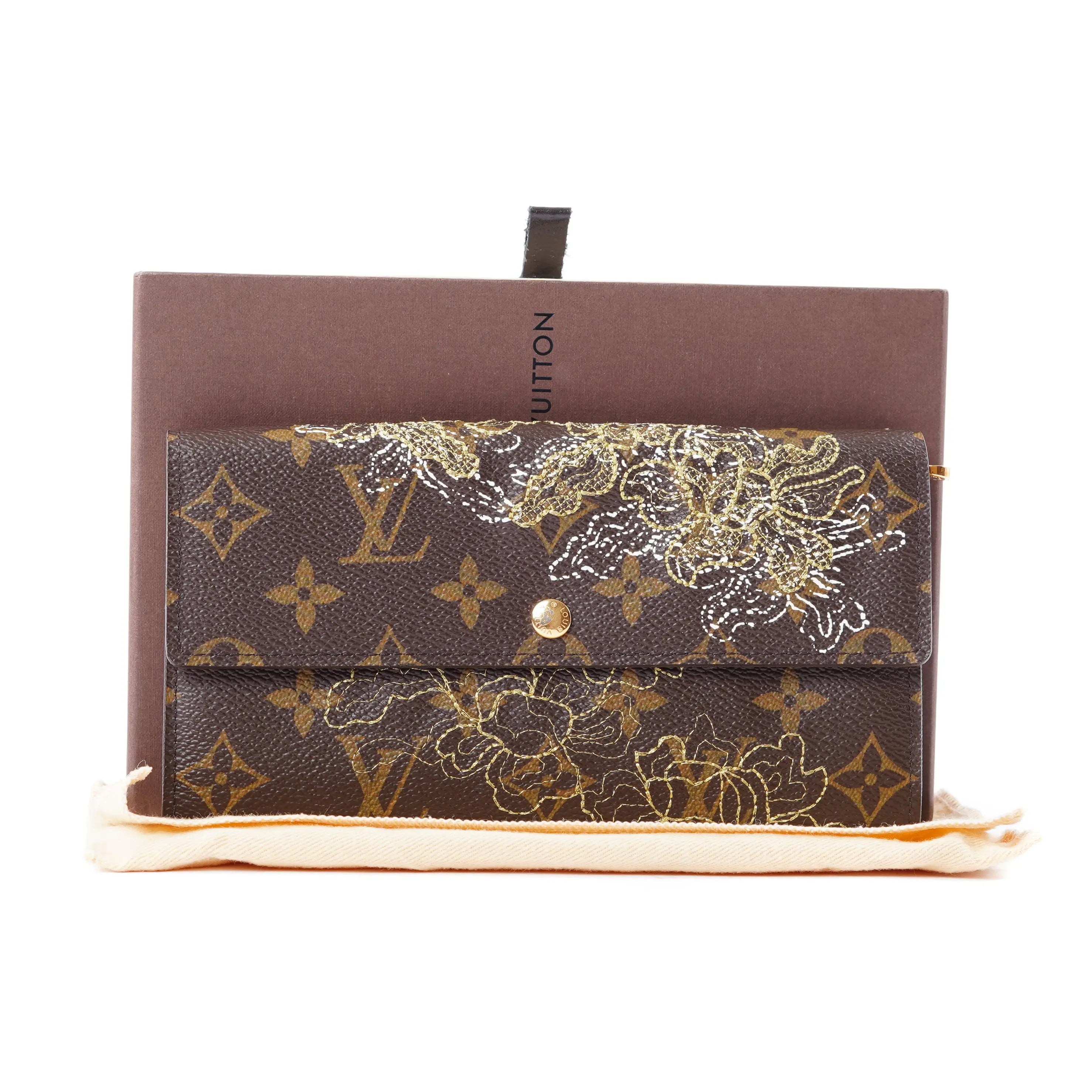 Wallet Sarah Dentelle Louis Vuitton