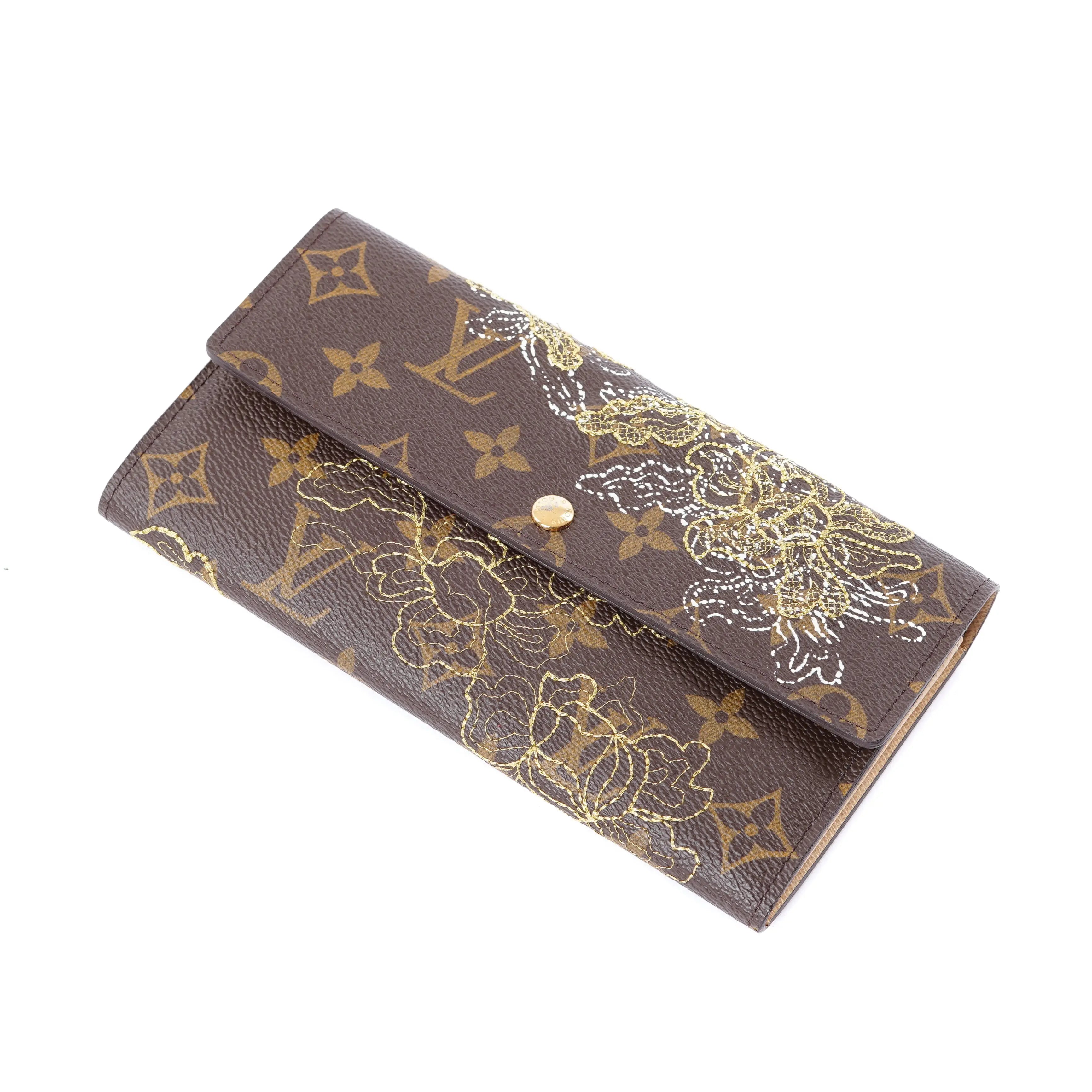 Wallet Sarah Dentelle Louis Vuitton