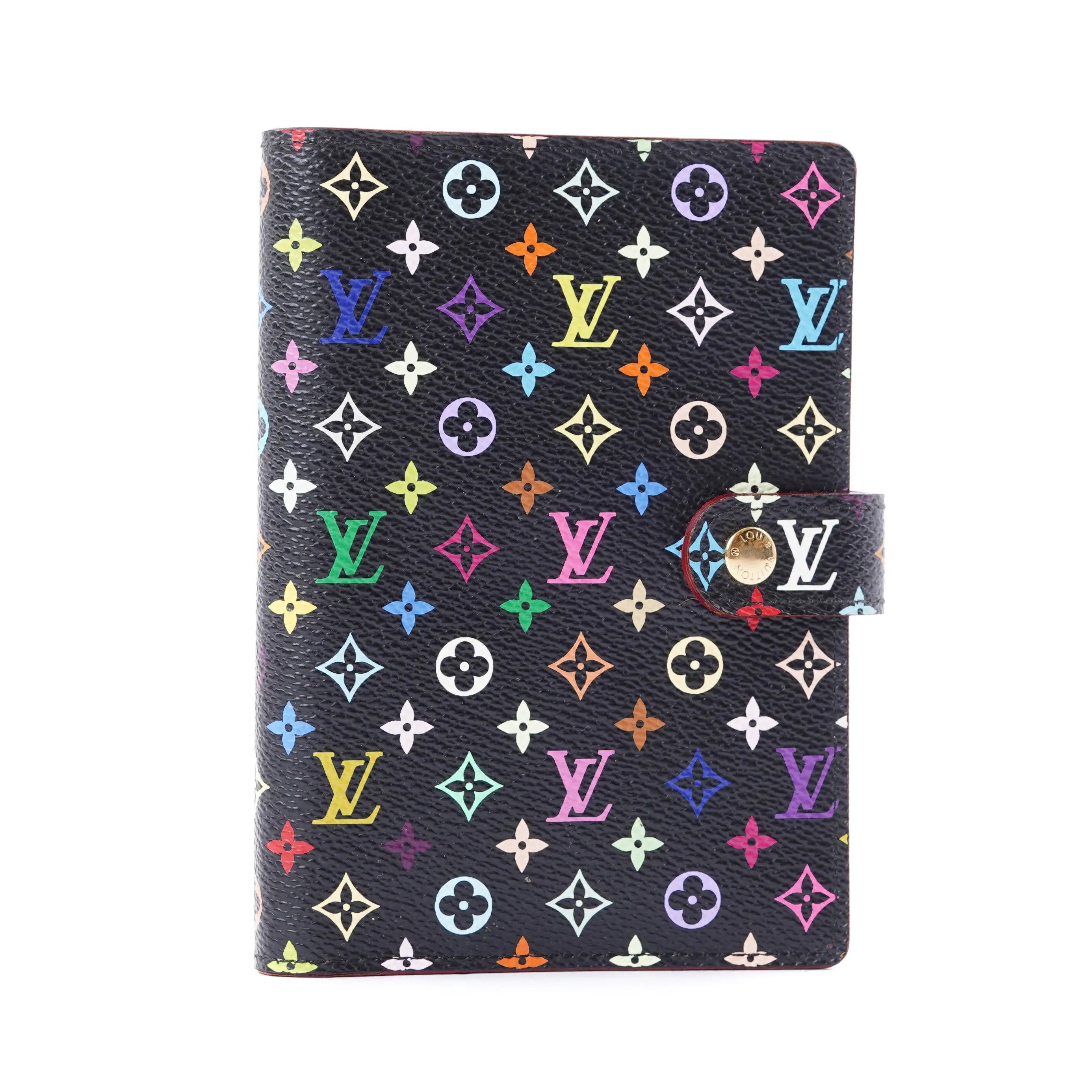 Louis Vuitton Agenda Pm Multicolor Black