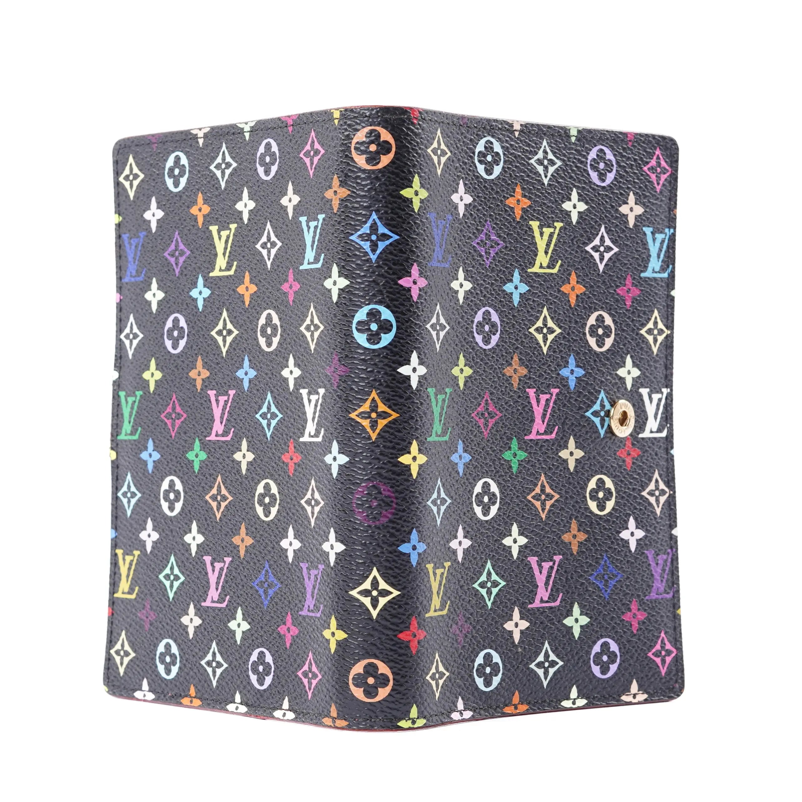Louis Vuitton Agenda Pm Multicolor Black
