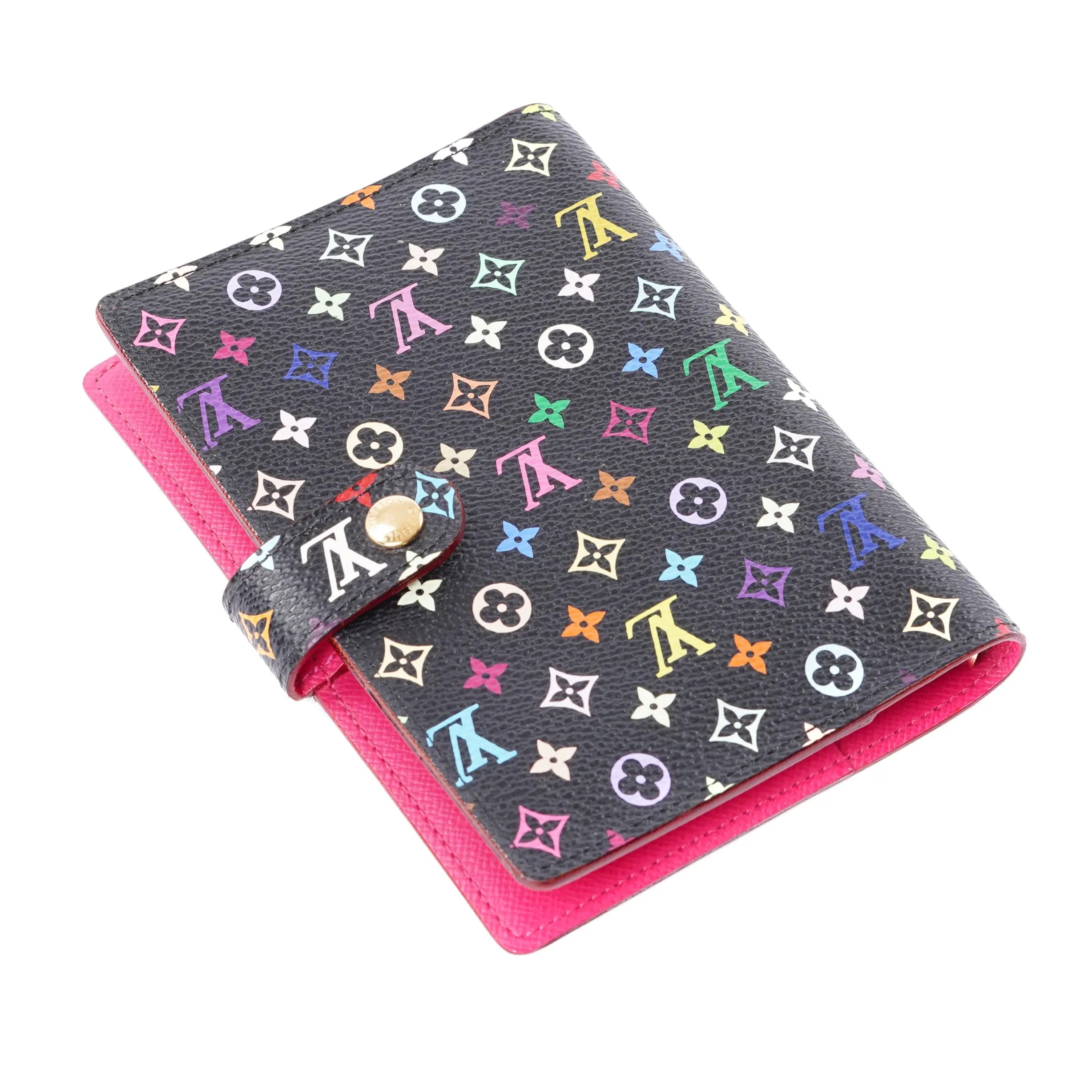 Louis Vuitton Agenda Pm Multicolor Black