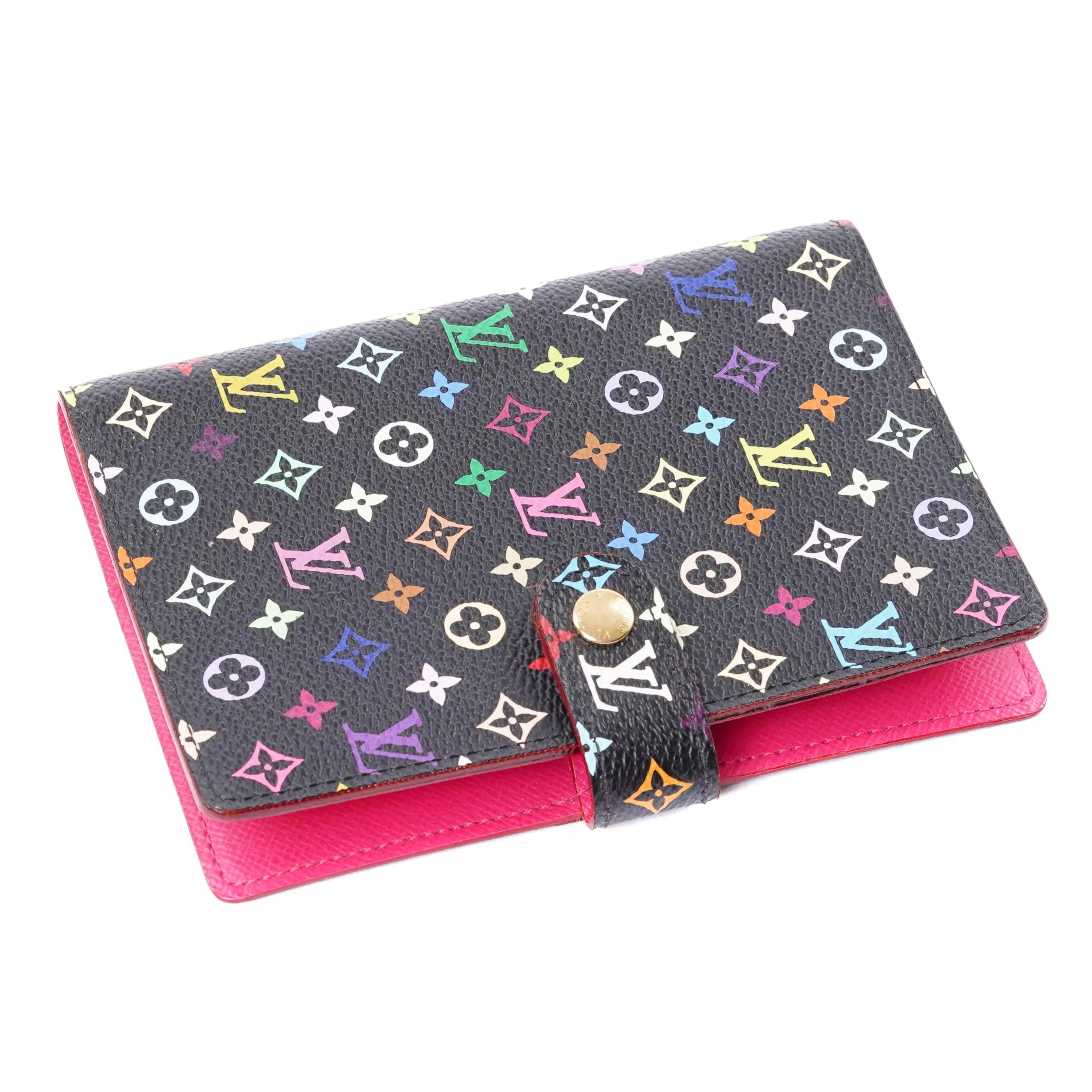Louis Vuitton Agenda Pm Multicolor Black