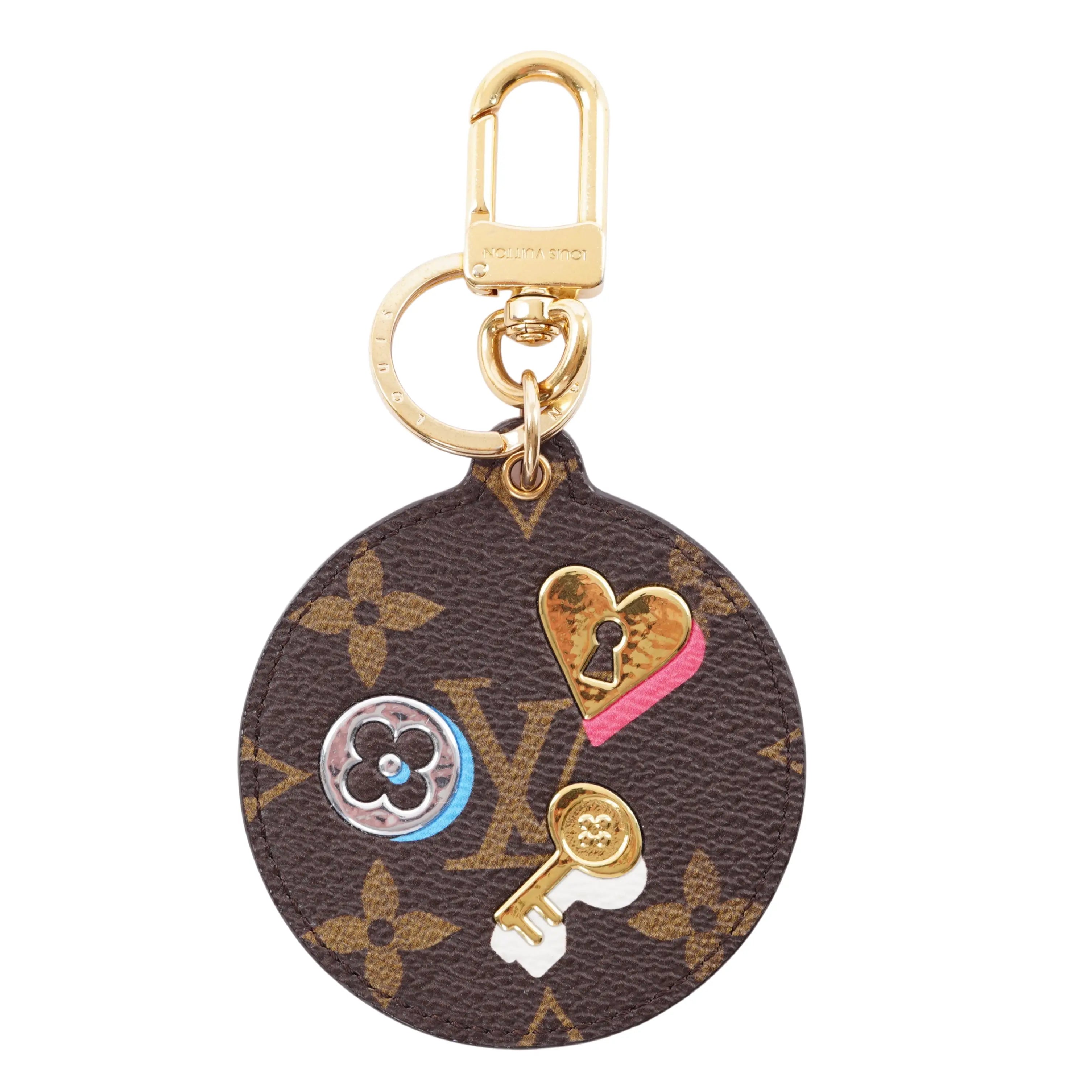Bag Charm Love Lock Louis Vuitton