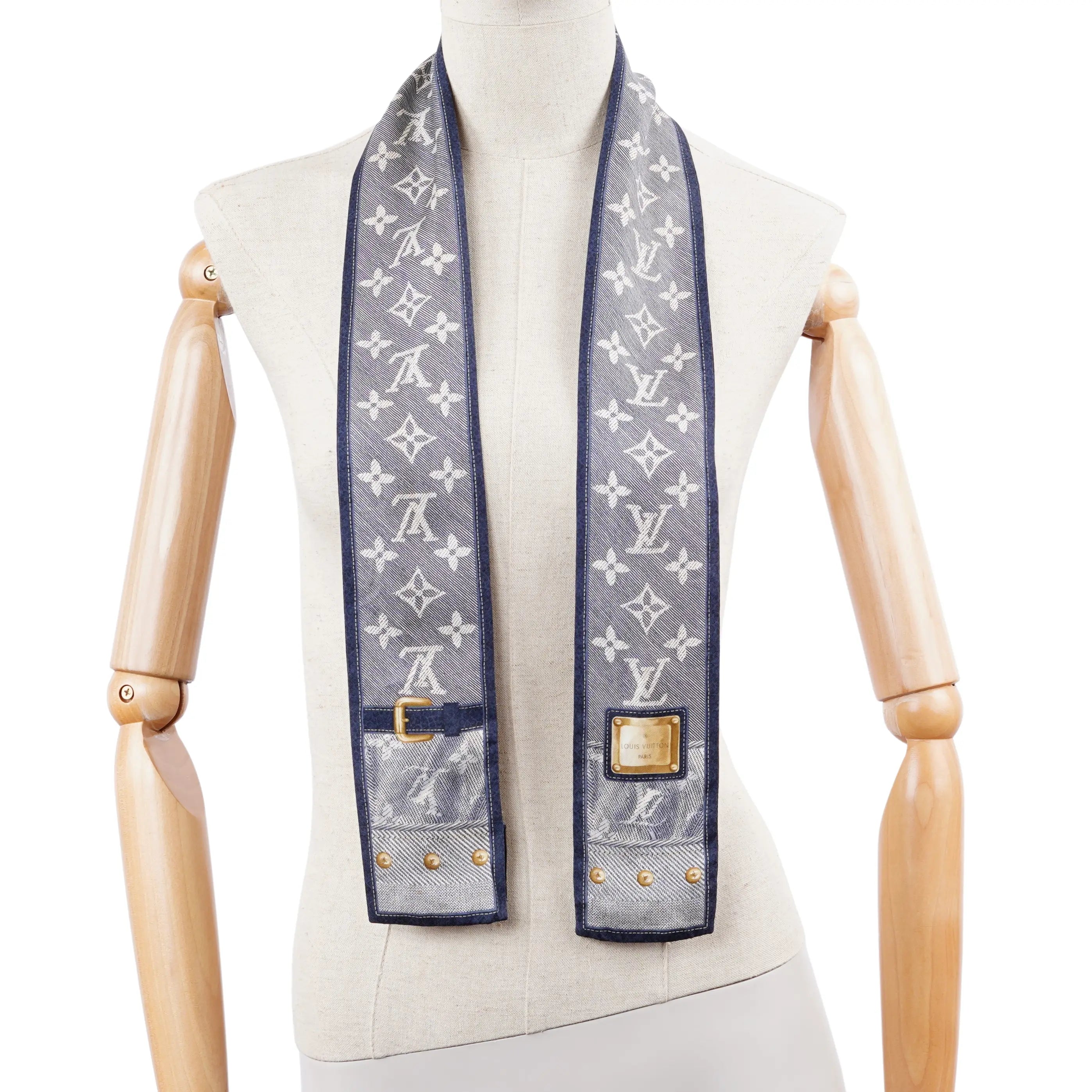 Bandeau denim Louis Vuitton