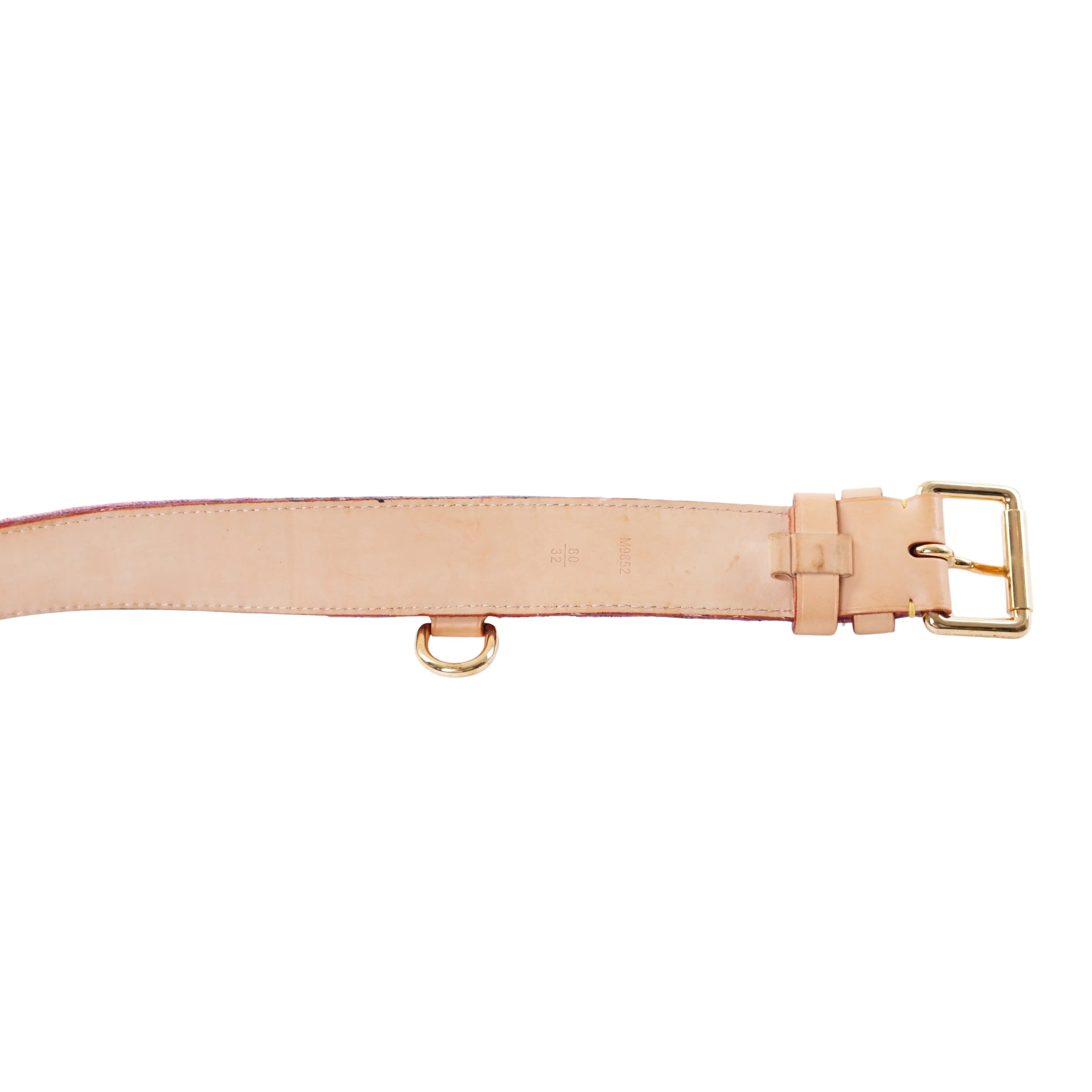 Belt Denim Sunshine 80 Louis Vuitton