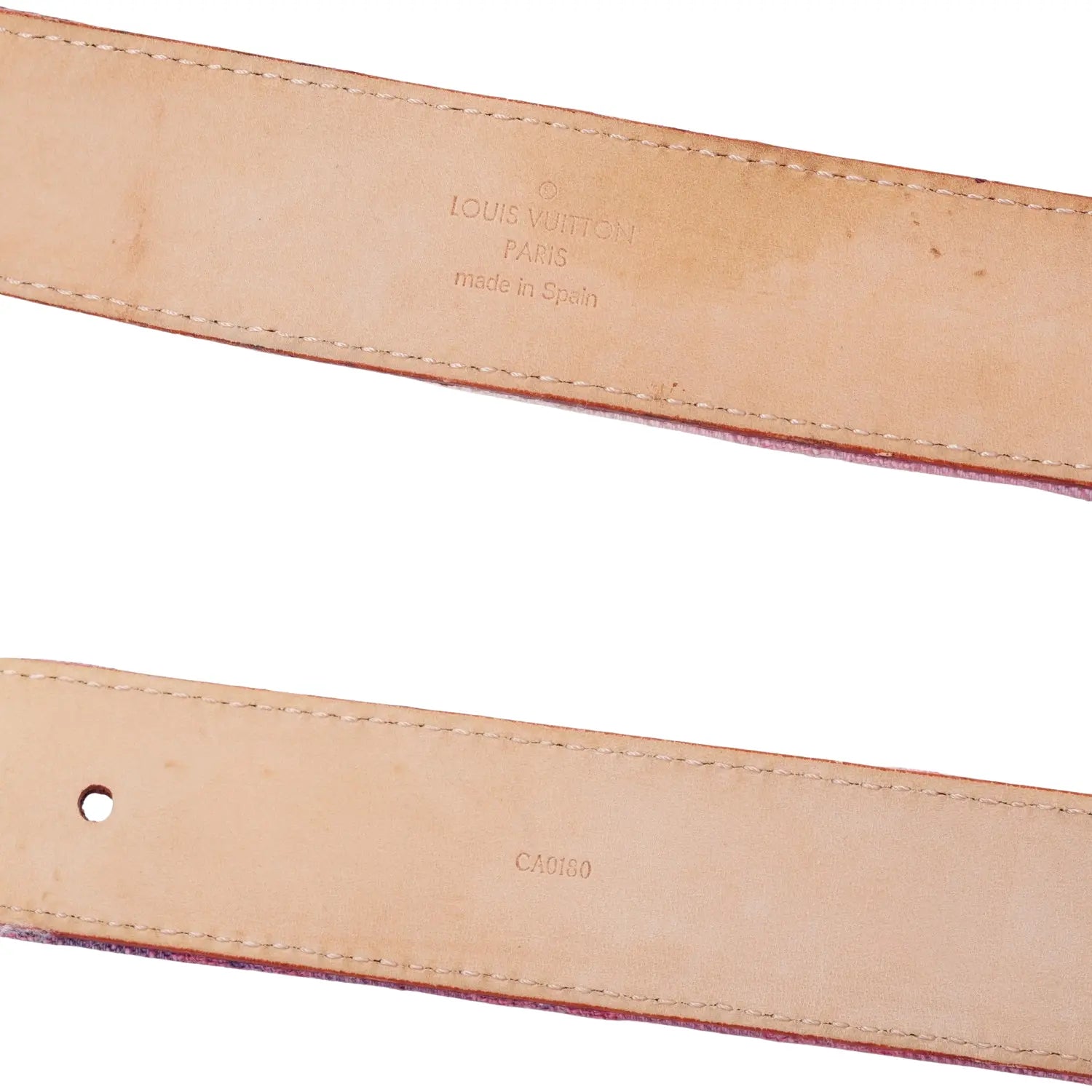 Belt Denim Sunshine 80 Louis Vuitton