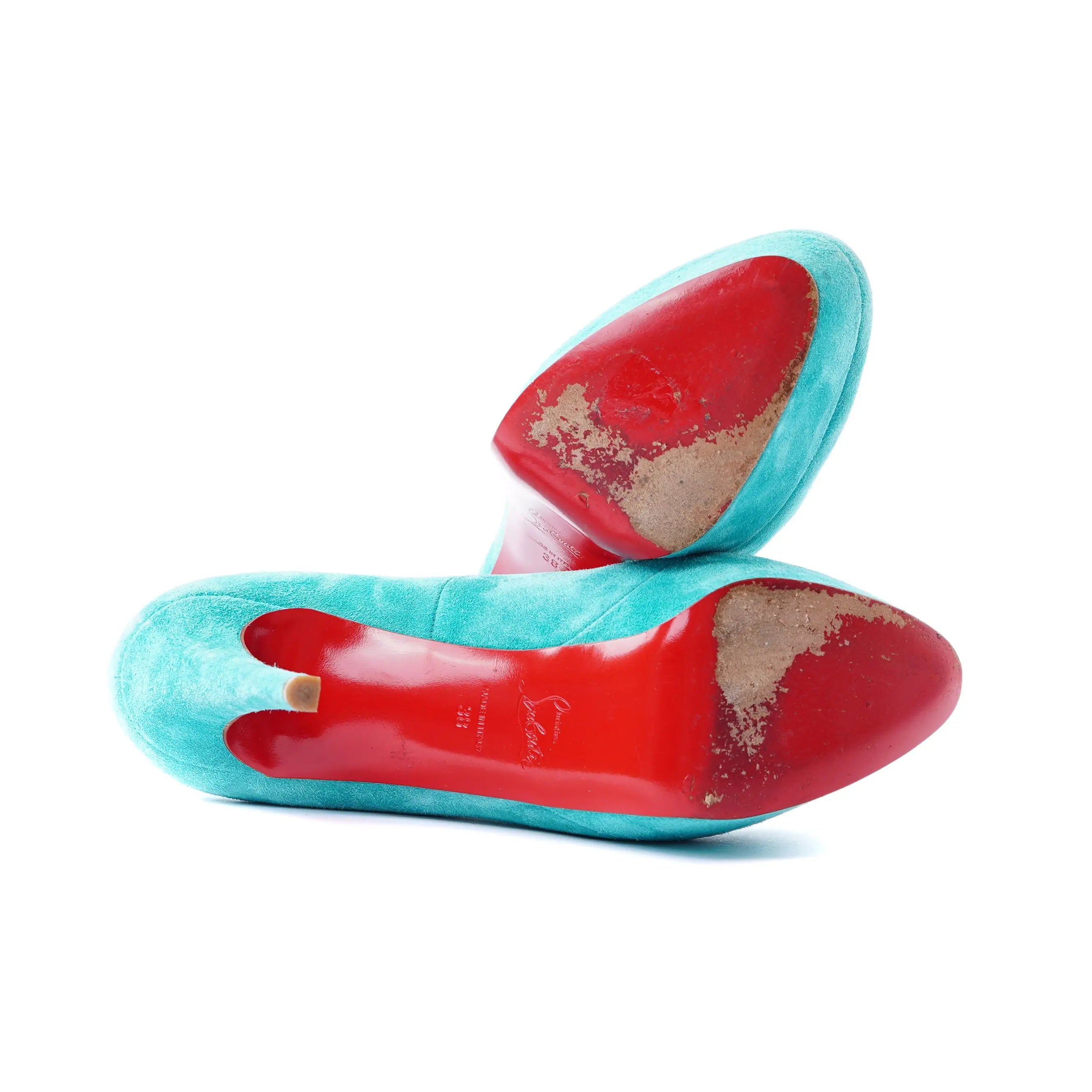 Bianca 38 Turquoise Christian Louboutin