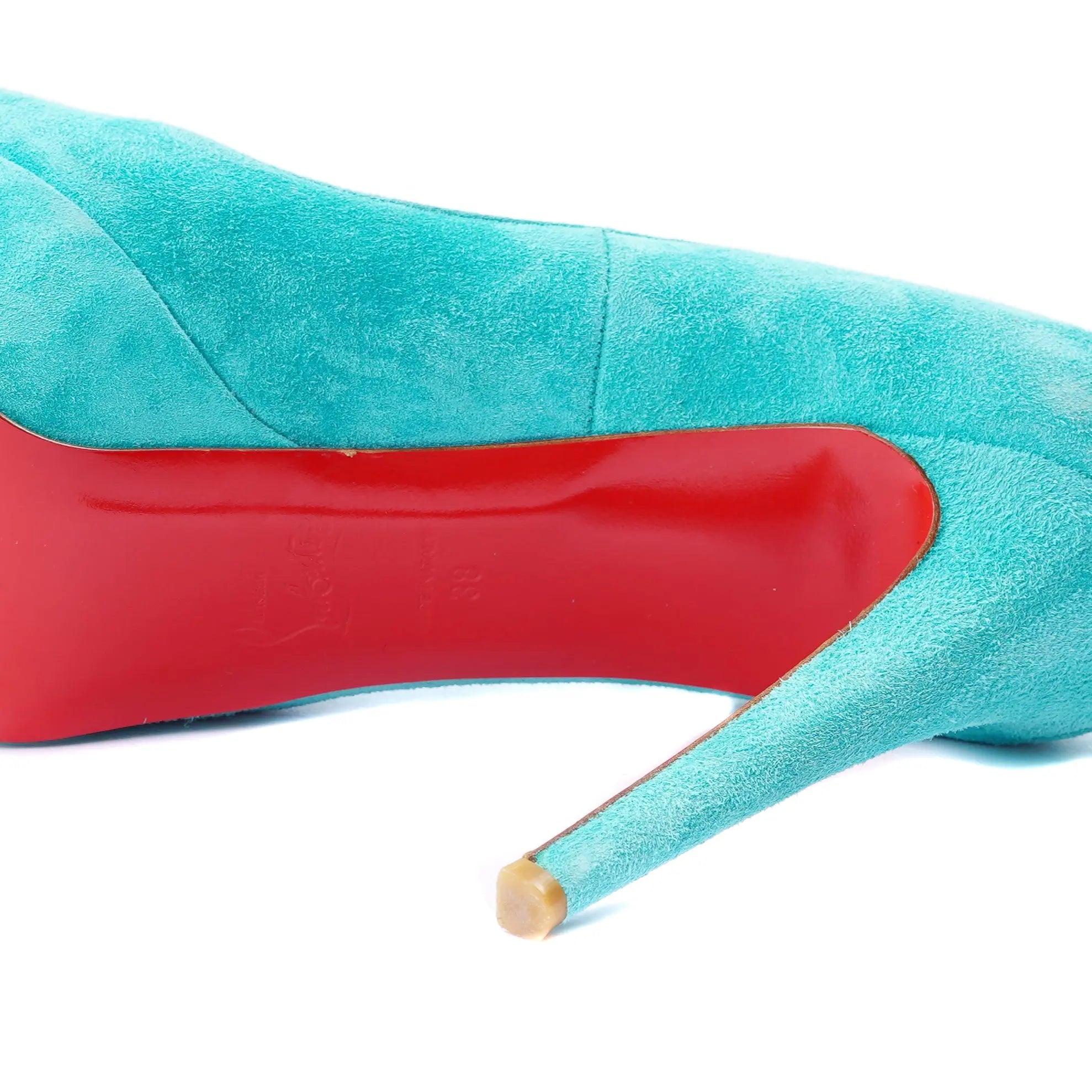 Bianca 38 Turquoise Christian Louboutin